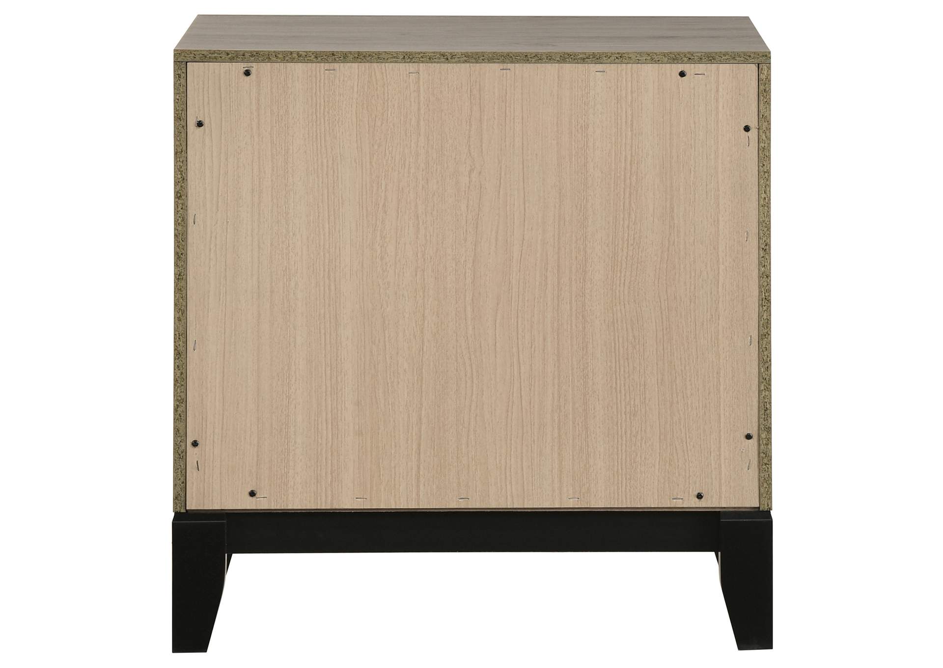 Valen 2-drawer Nightstand Bedside Table Light Taupe image 8