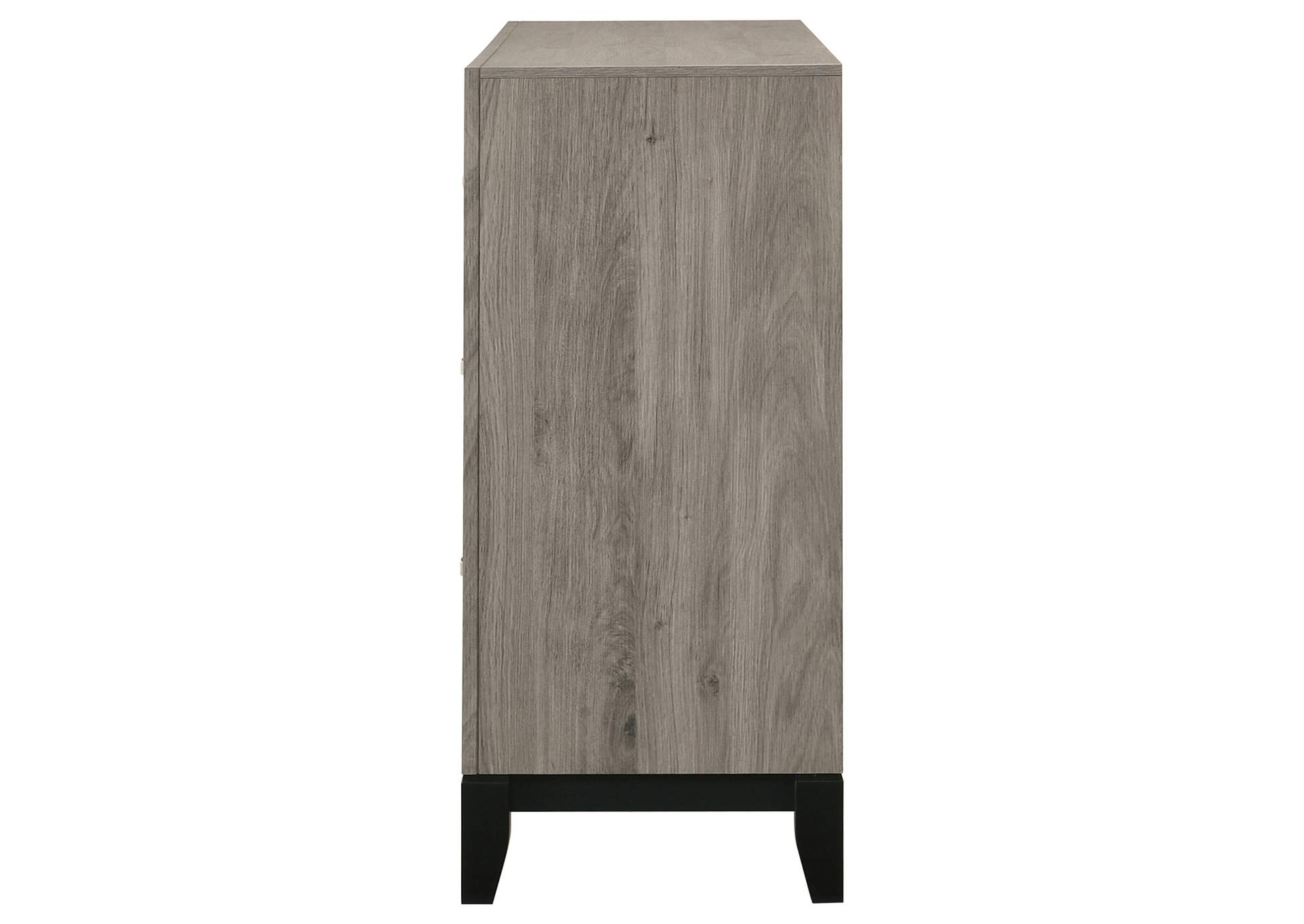 Valen 6-drawer Bedroom Dresser Cabinet Light Taupe image 6