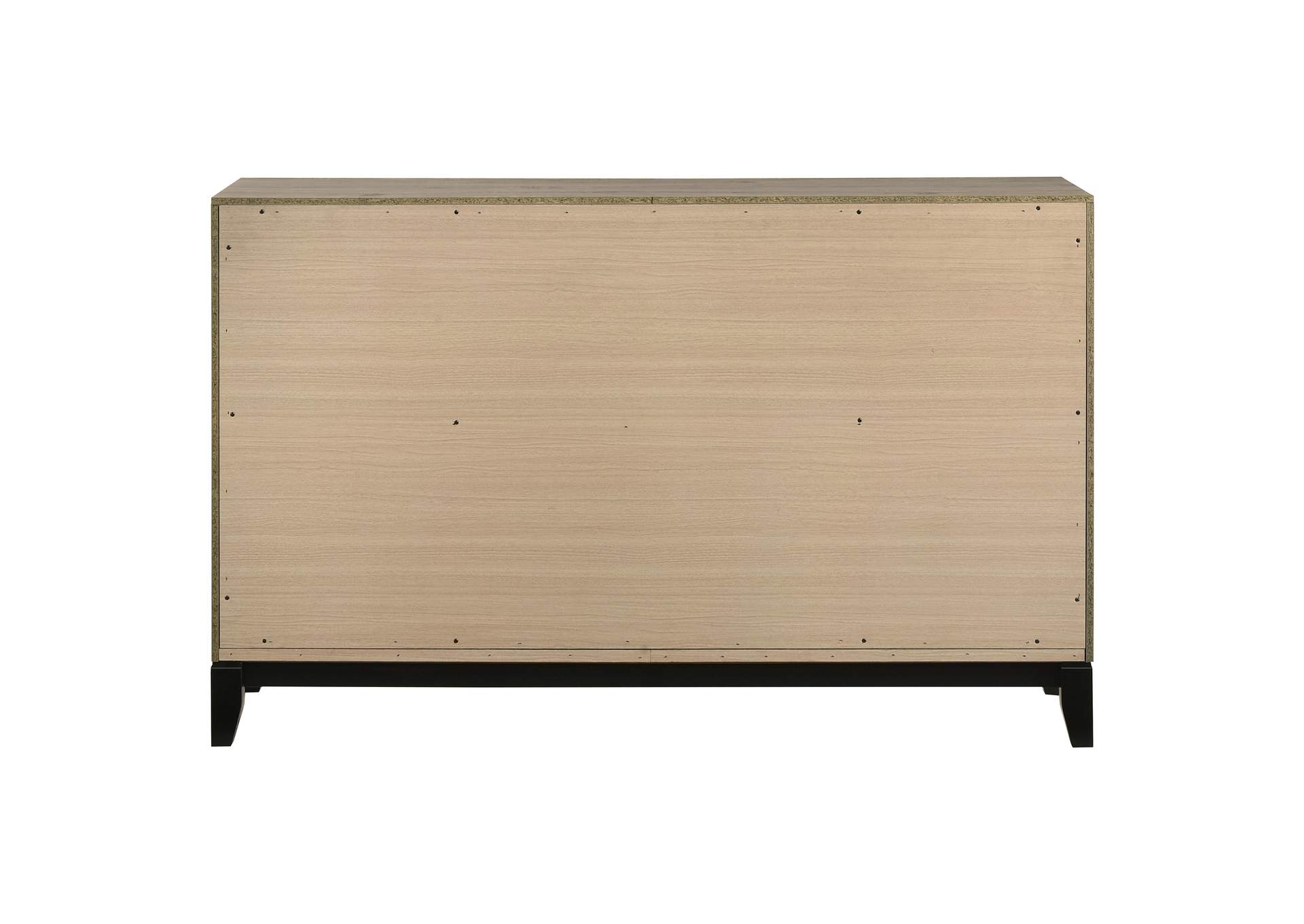 Valen 6-drawer Bedroom Dresser Cabinet Light Taupe image 8
