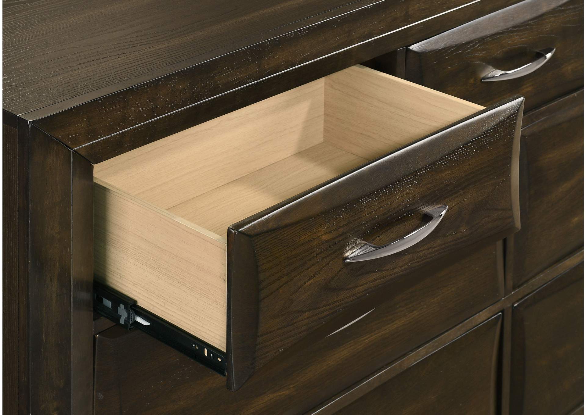 Atlas 4-piece Queen Bedroom Set Dark Oak image 11