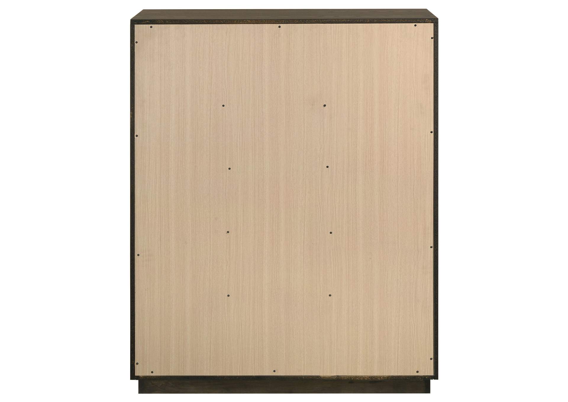 Atlas 5-drawer Bedroom Chest of Drawers Dark Oak image 8