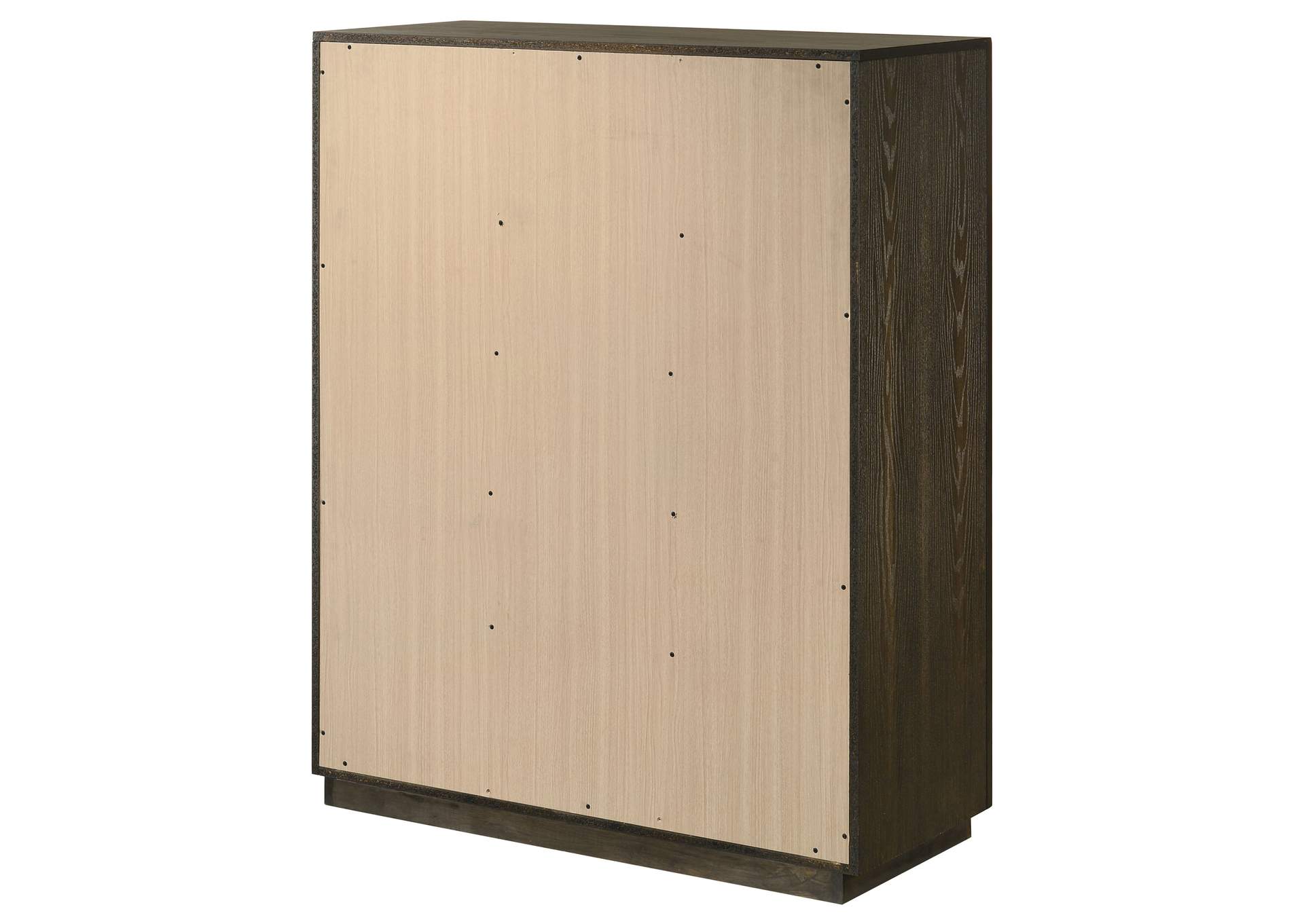 Atlas 5-drawer Bedroom Chest of Drawers Dark Oak image 9