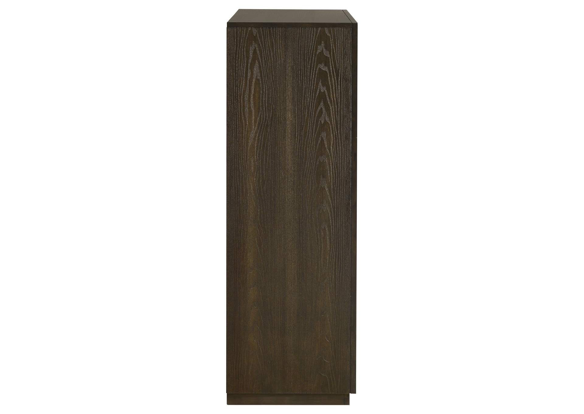 Atlas 5-drawer Bedroom Chest of Drawers Dark Oak image 10