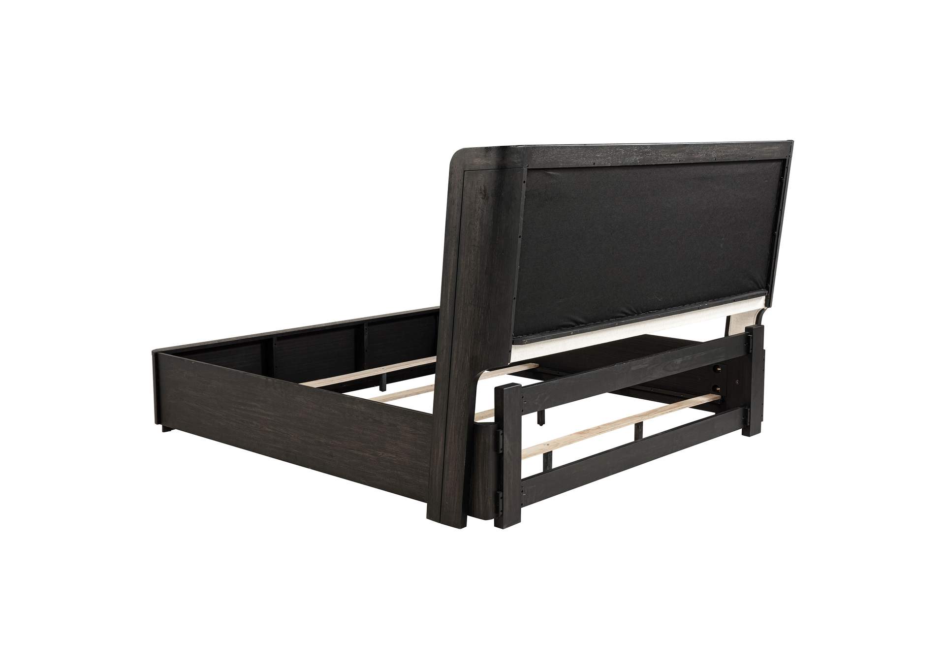 Leandro 5-piece Eastern King Bedroom Set Burnished Black image 20