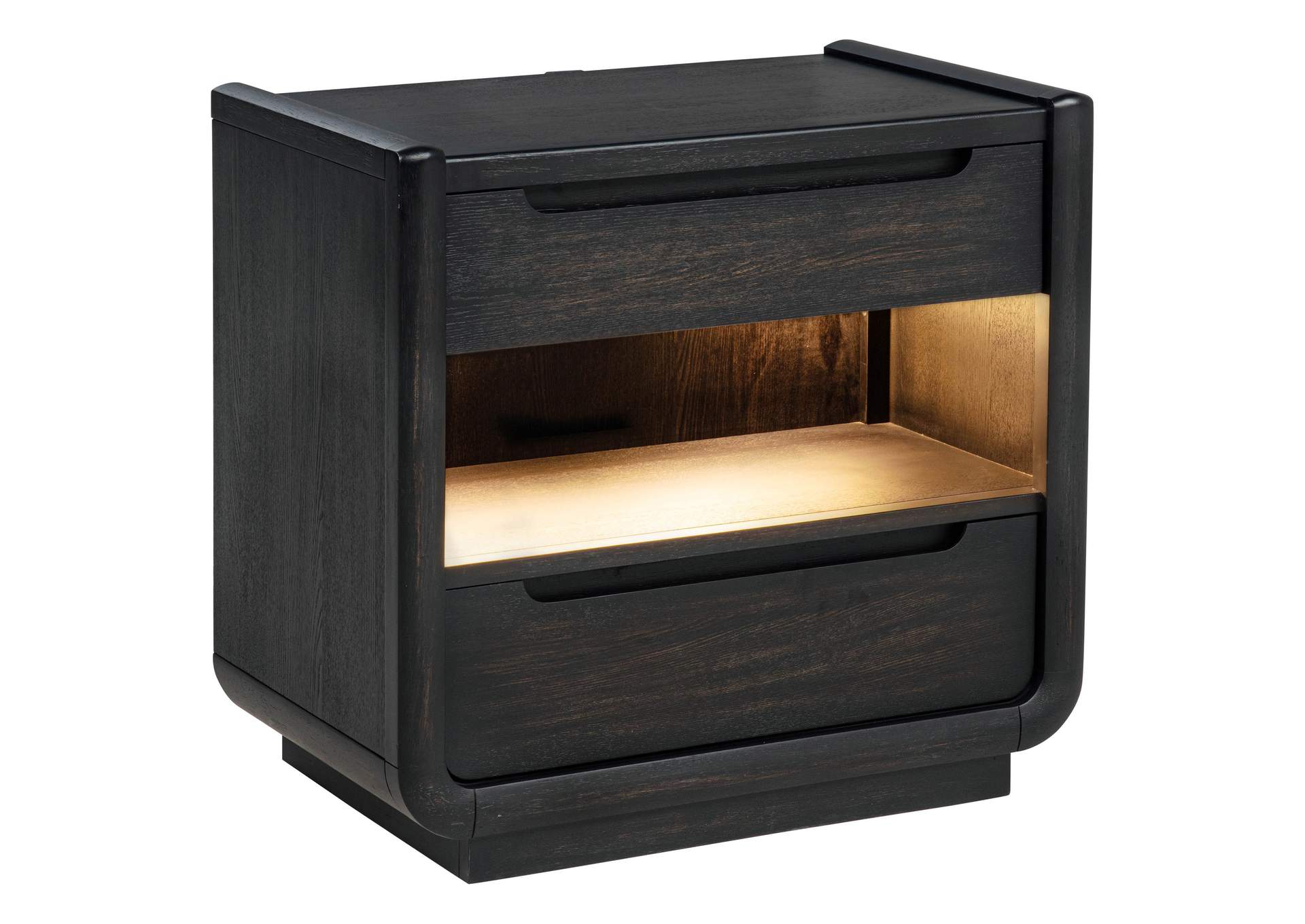 Leandro 5-piece Eastern King Bedroom Set Burnished Black image 19