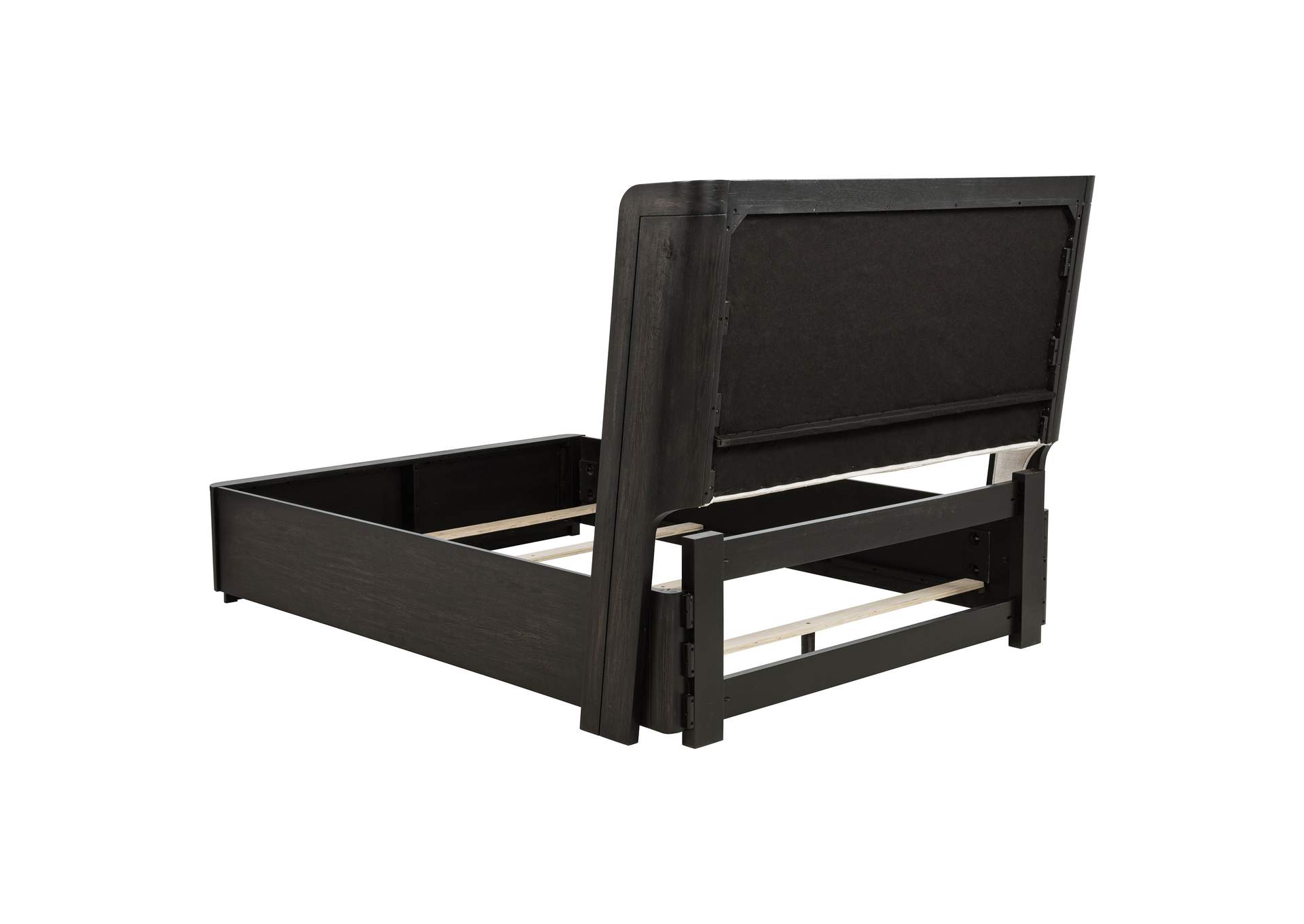 Leandro 4-piece Queen Bedroom Set Burnished Black image 18