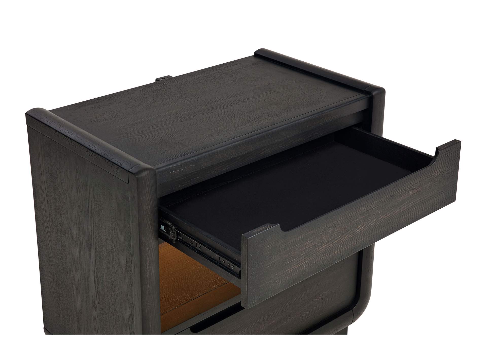 Leandro 4-piece Queen Bedroom Set Burnished Black image 11