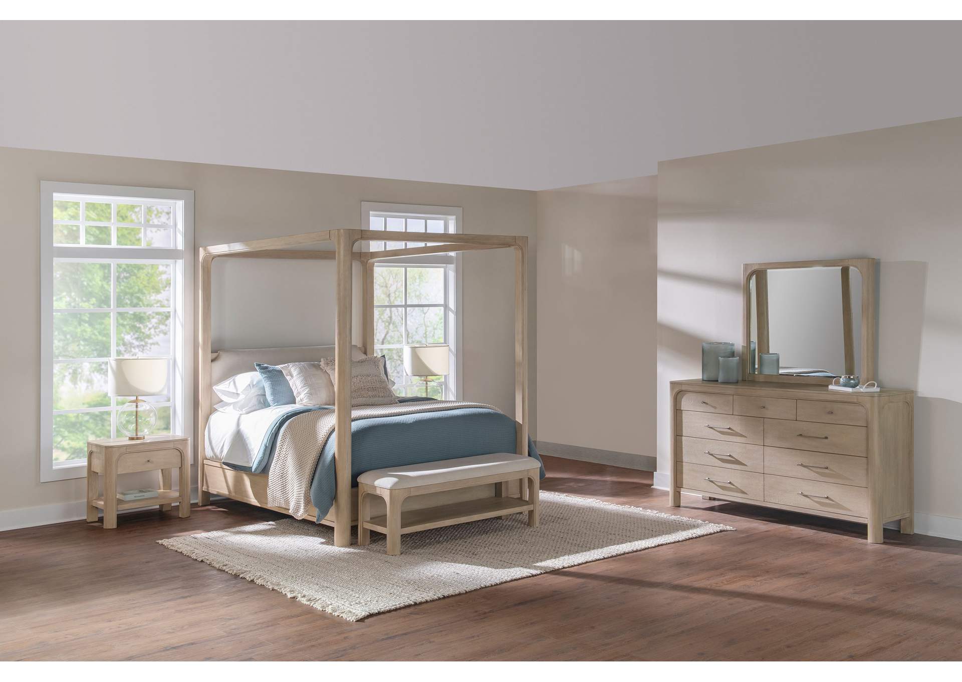 Solano 4-piece Eastern King Bedroom Set Weathered Mango image 1