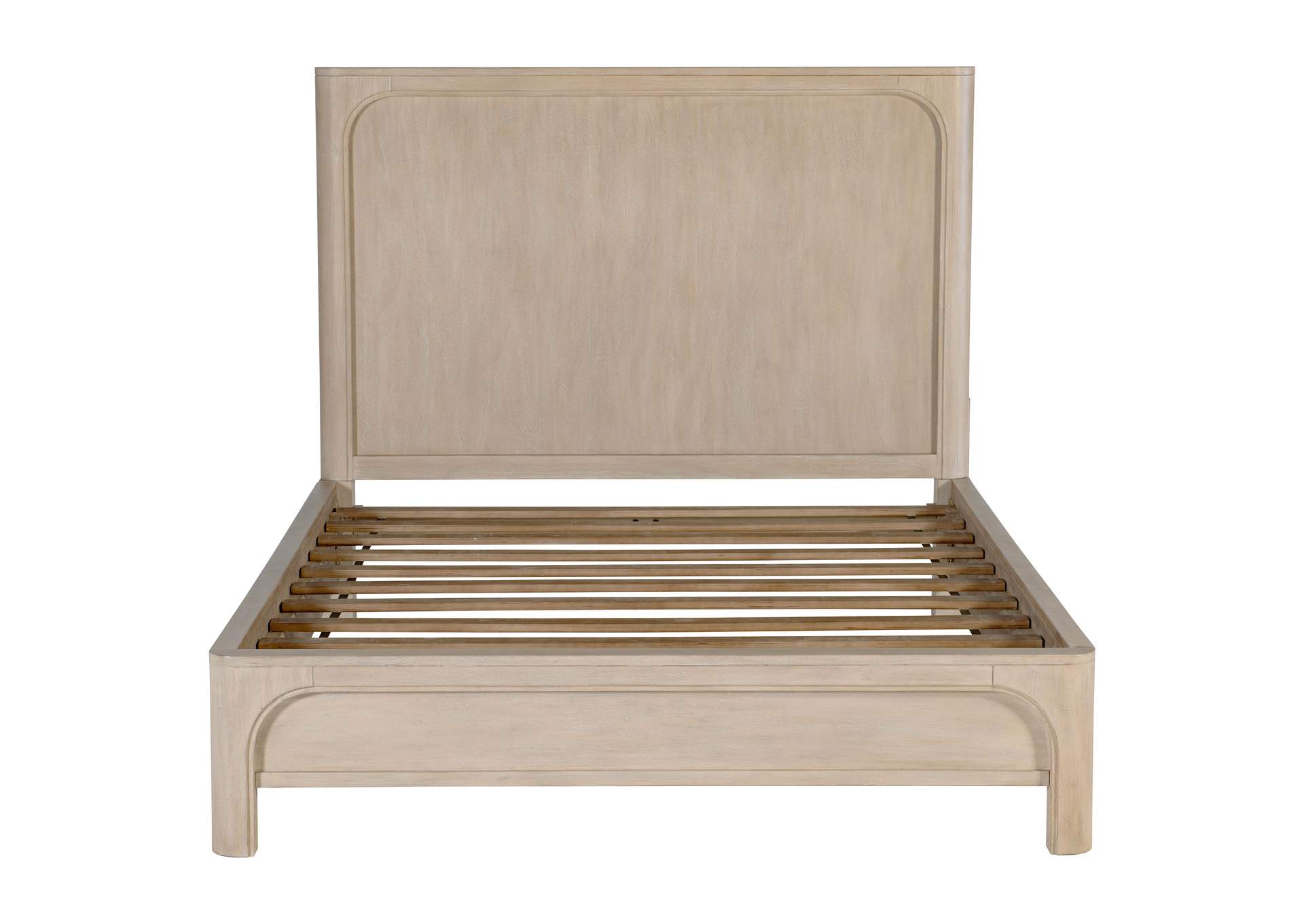 Solano 55-inch California King Panel Bed Weathered Mango image 4