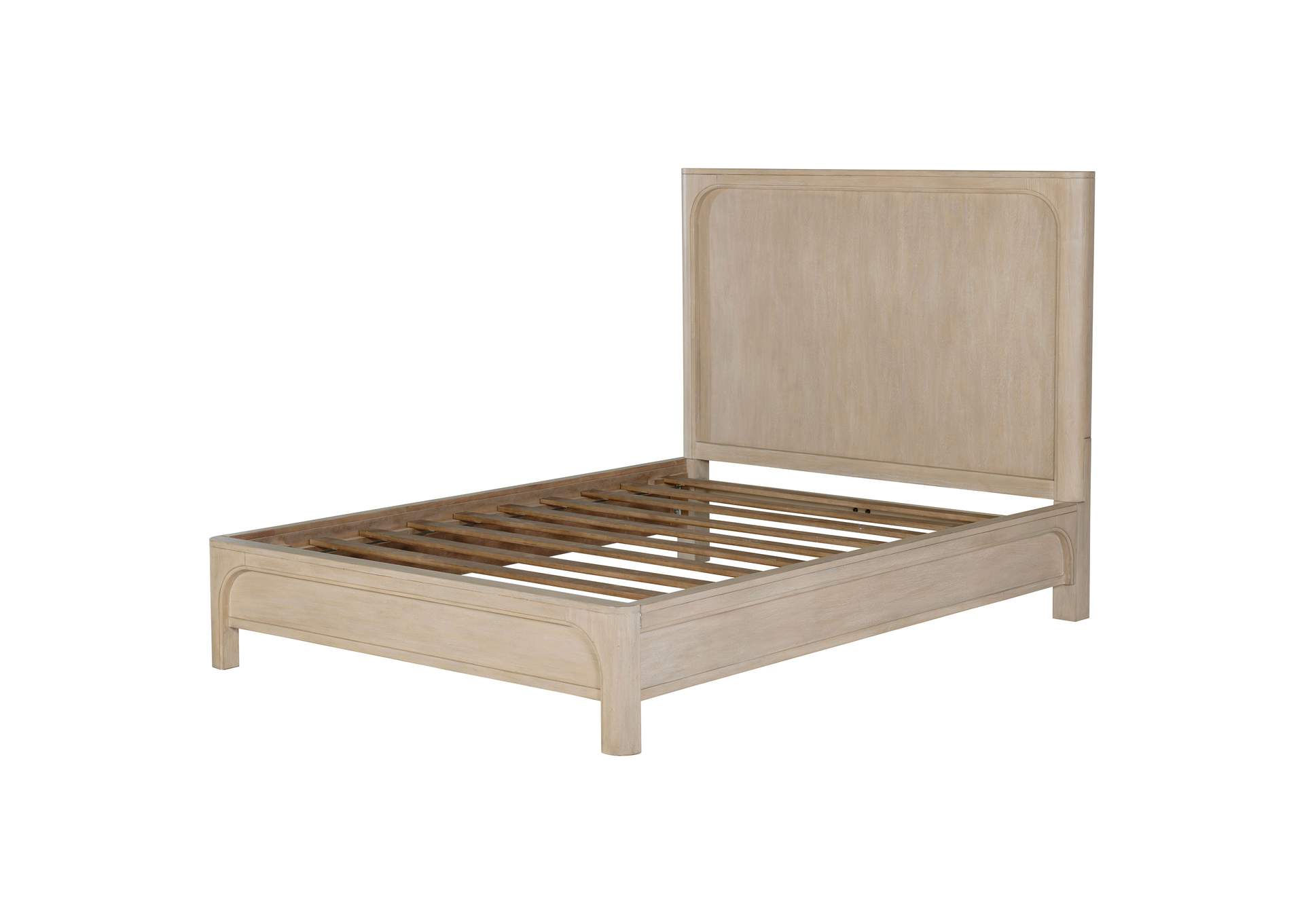 Solano 55-inch California King Panel Bed Weathered Mango image 5