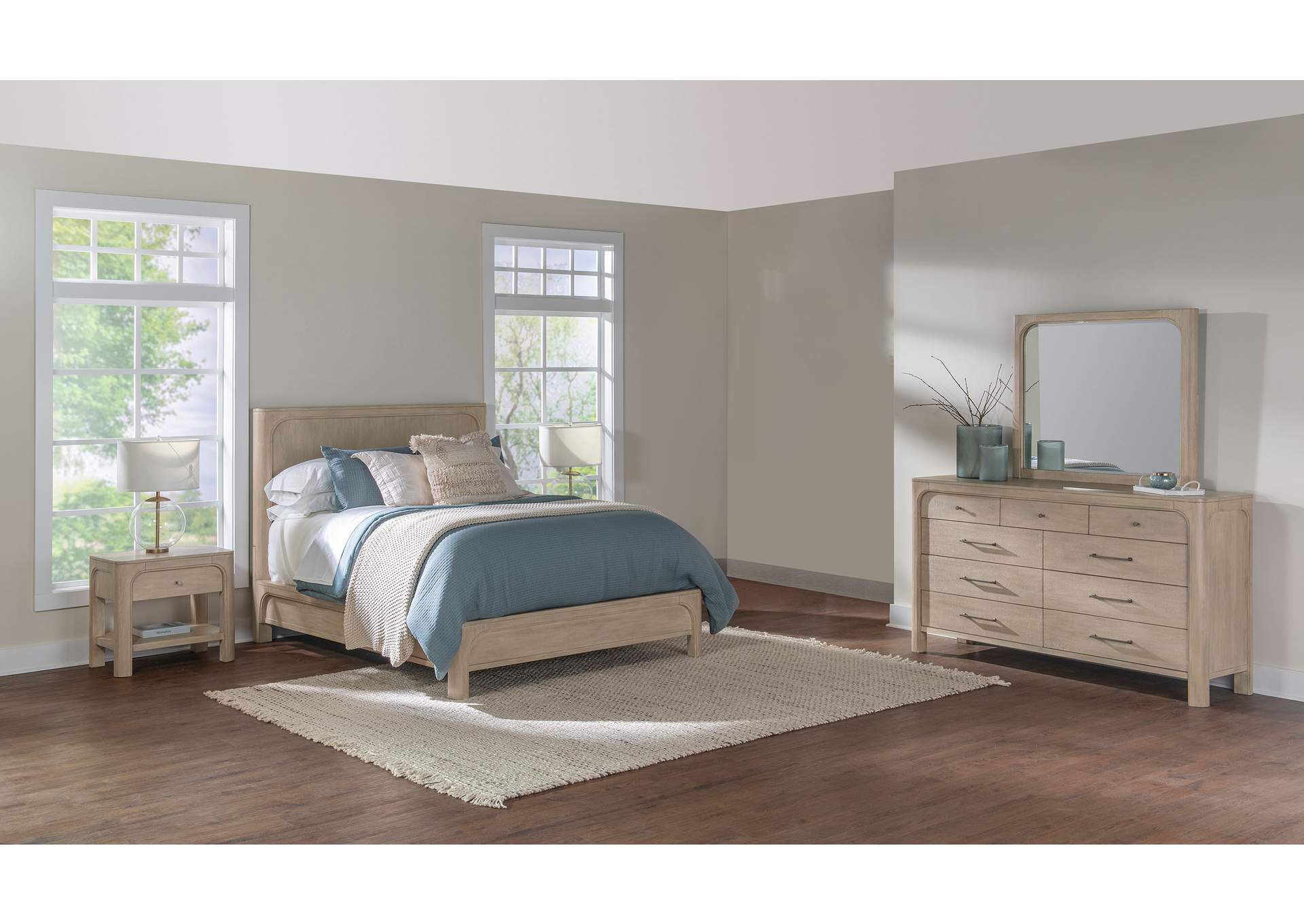 Solano 4-piece Queen Bedroom Set Weathered Mango image 1