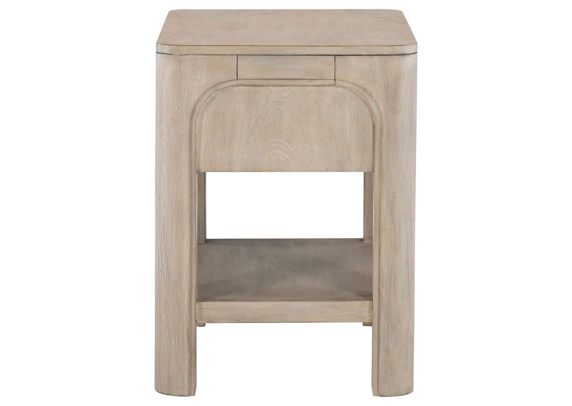 Solano 1-drawer Nightstand Bedside Table Weathered Mango image 6