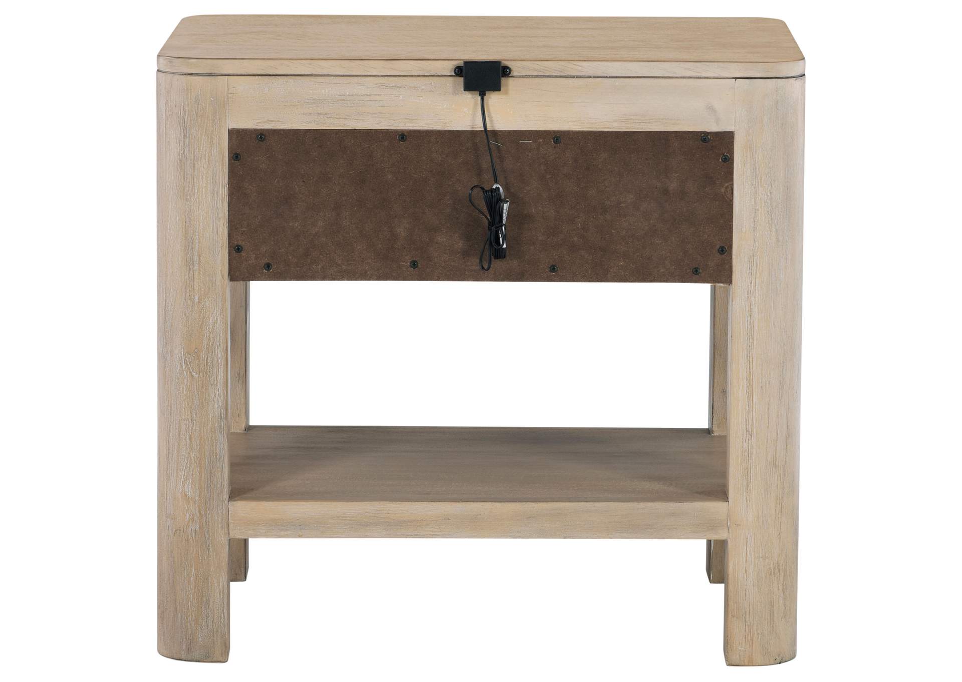 Solano 1-drawer Nightstand Bedside Table Weathered Mango image 8