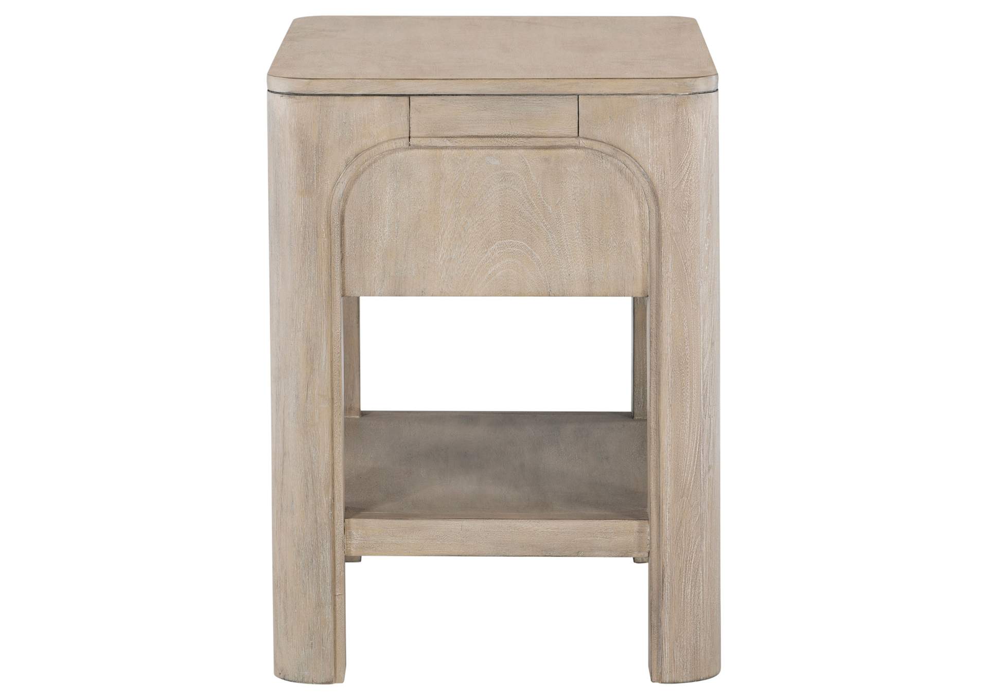 Solano 1-drawer Nightstand Bedside Table Weathered Mango image 10