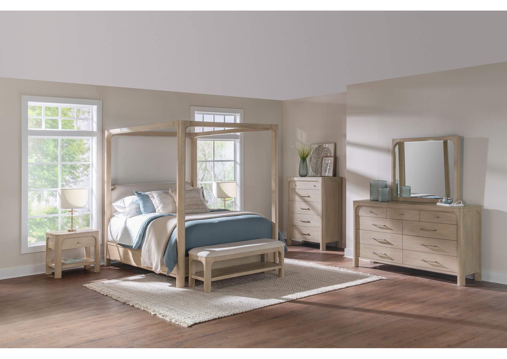 Solano 9-drawer Bedroom Dresser with Mirror Weathered Mango image 16