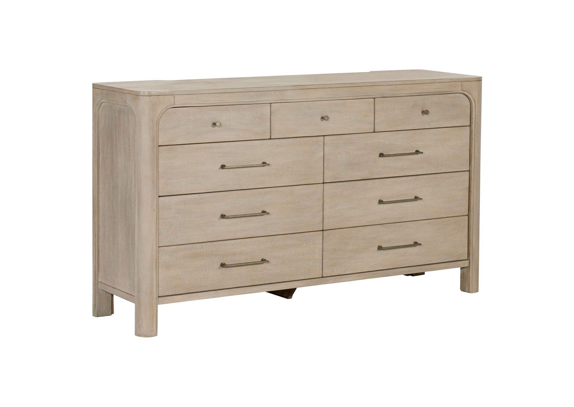 Solano 9-drawer Bedroom Dresser Cabinet Weathered Mango image 1