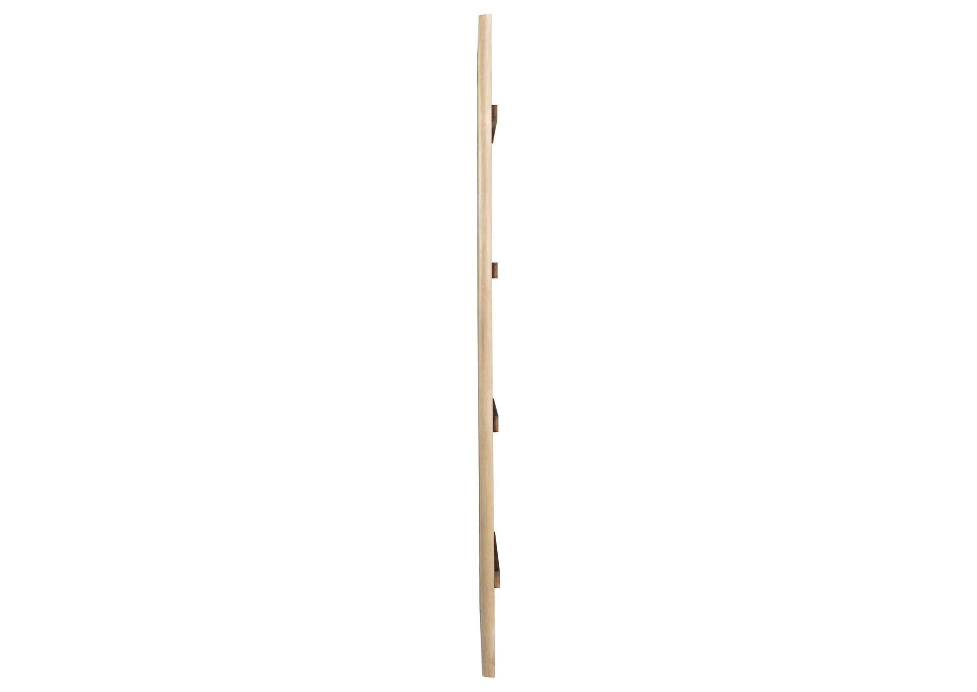 Solano 80-inch Full Length Floor Mirror Weathered Mango image 5