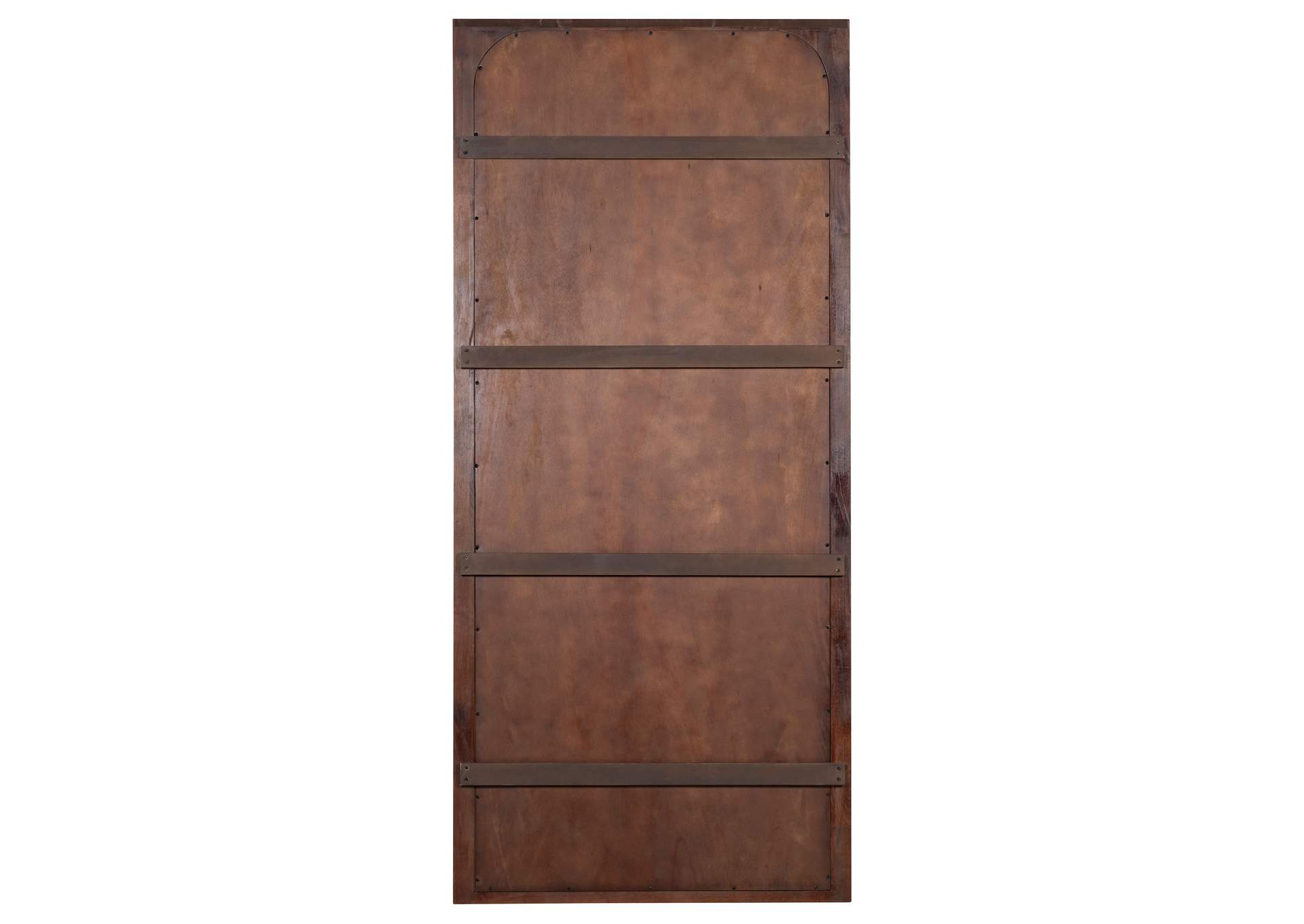 Solano 80-inch Full Length Floor Mirror Weathered Mango image 6