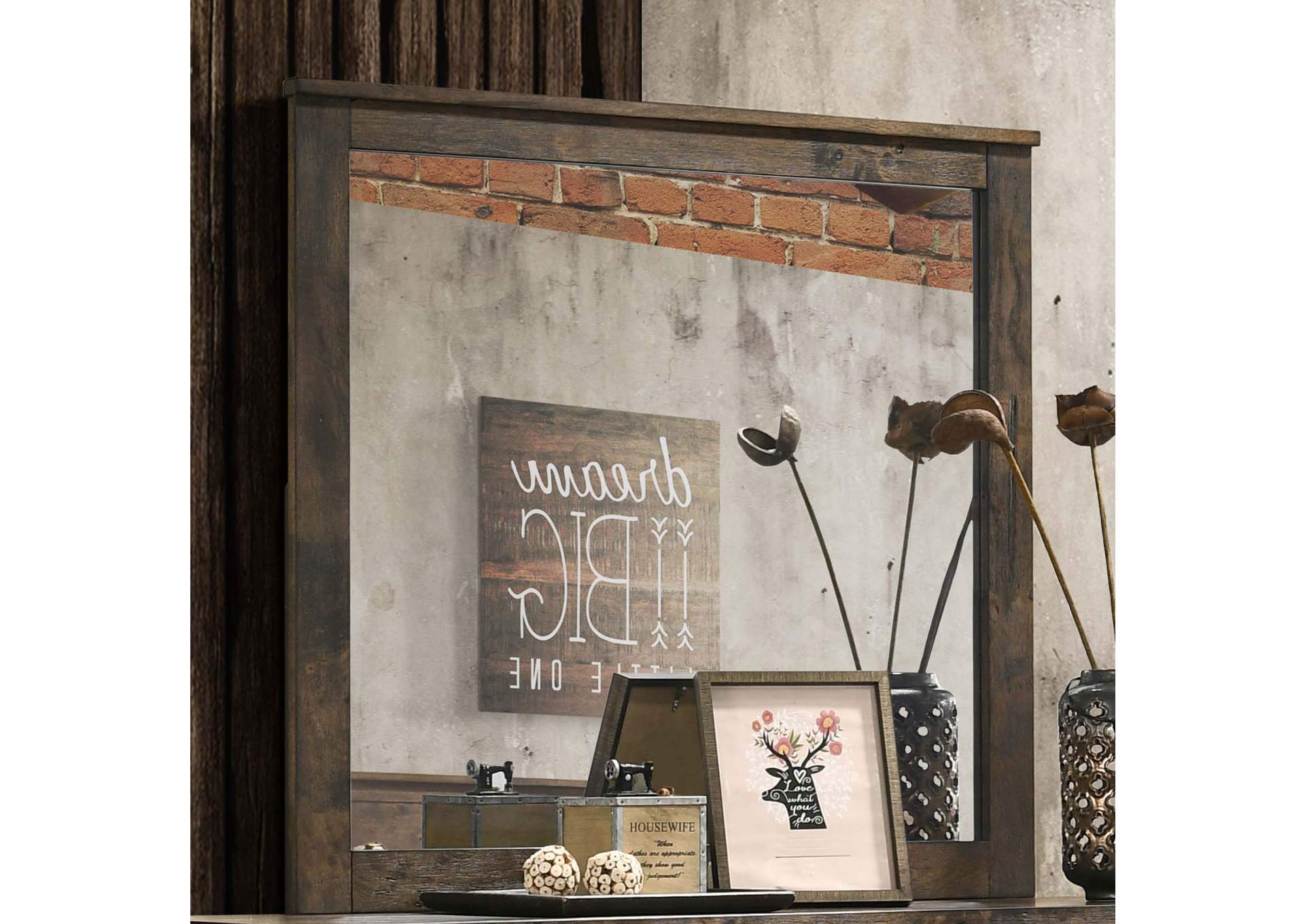 Woodmont 8drawer Dresser Rustic Golden Brown