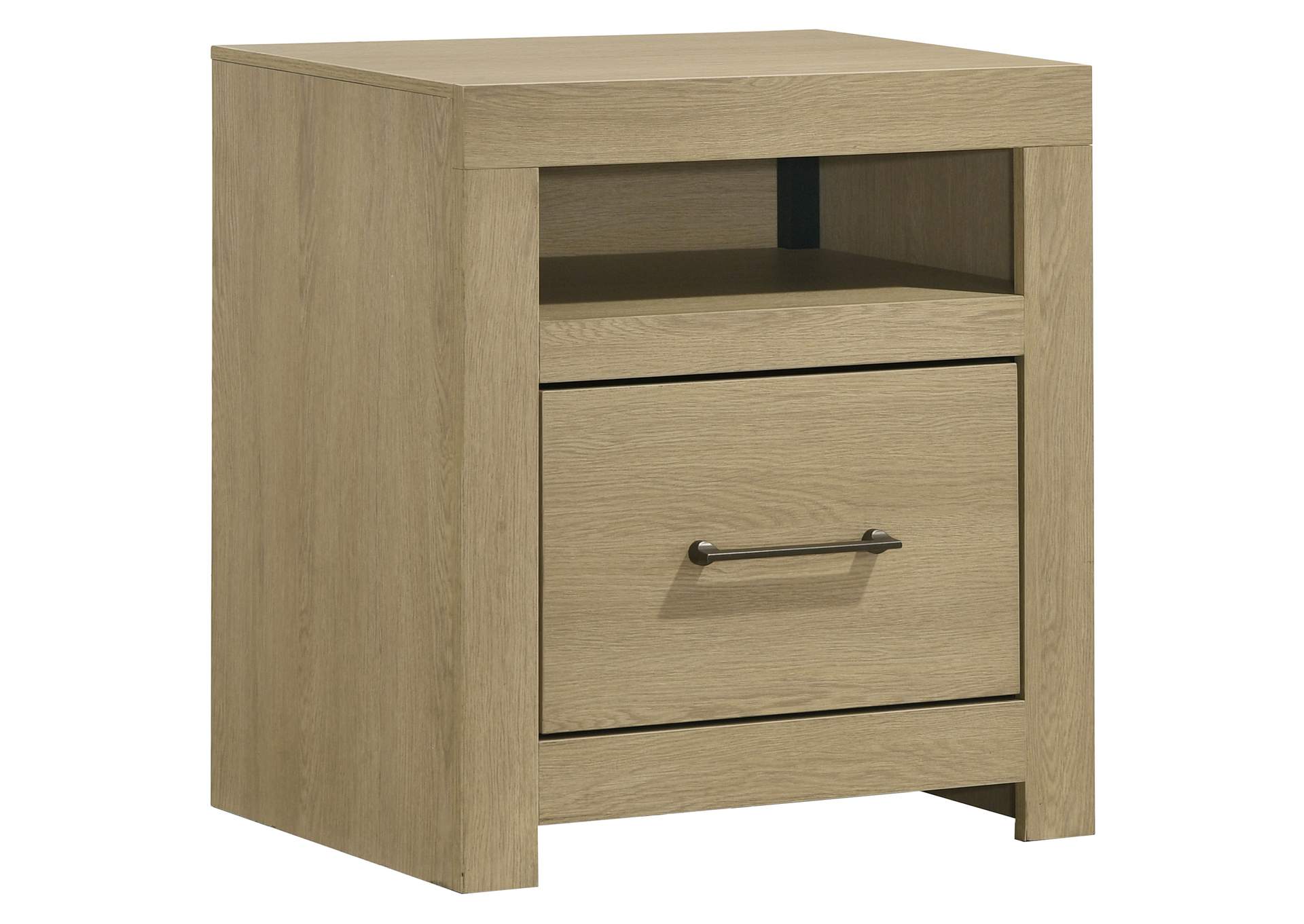 Hendricks 4-piece California King Bedroom Set Light Oak image 16