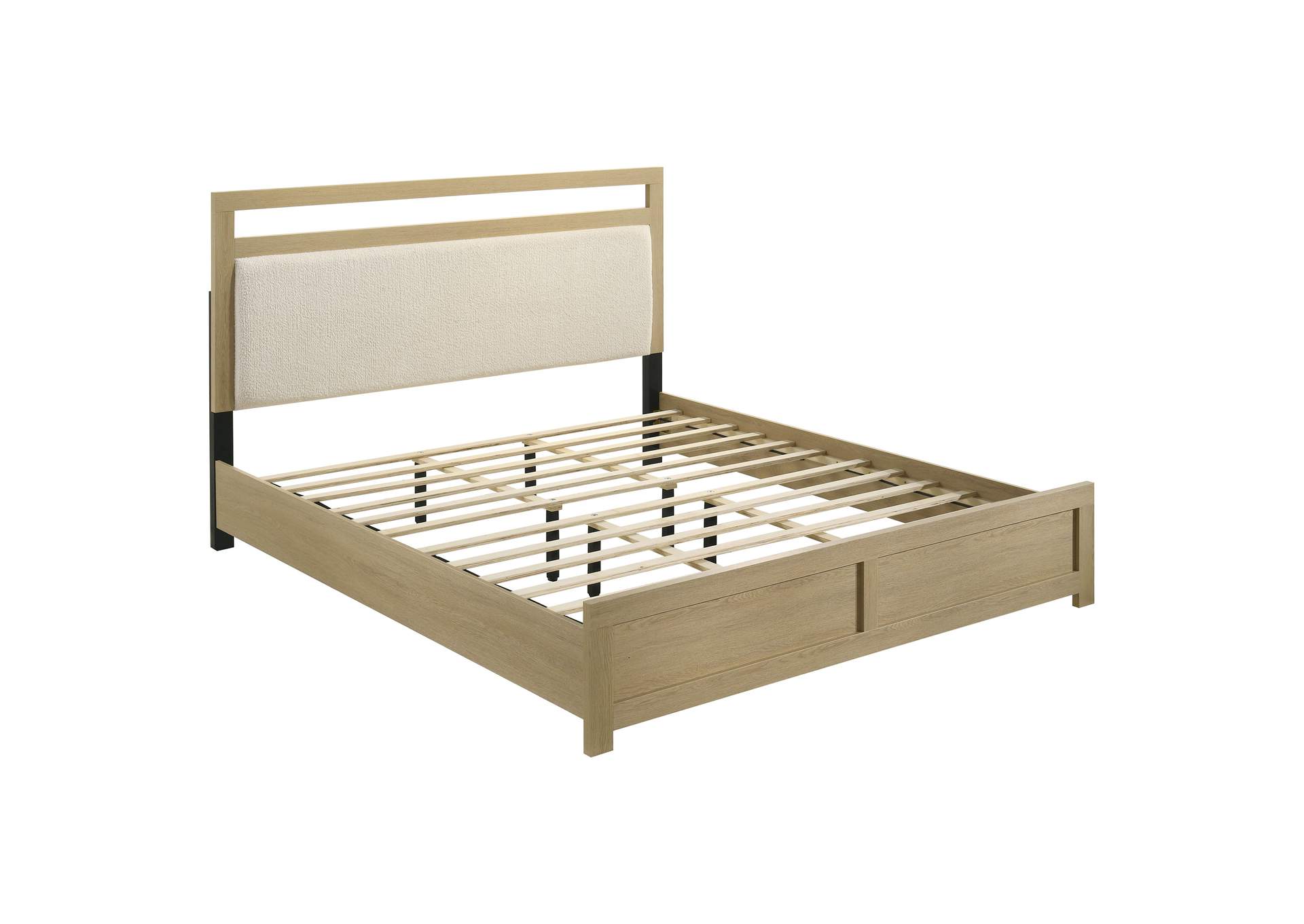 Hendricks 4-piece California King Bedroom Set Light Oak image 20