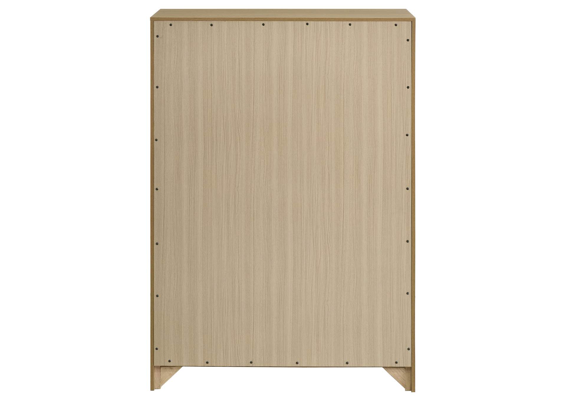 Hendricks 5-drawer Bedroom Chest of Drawers Light Oak image 8