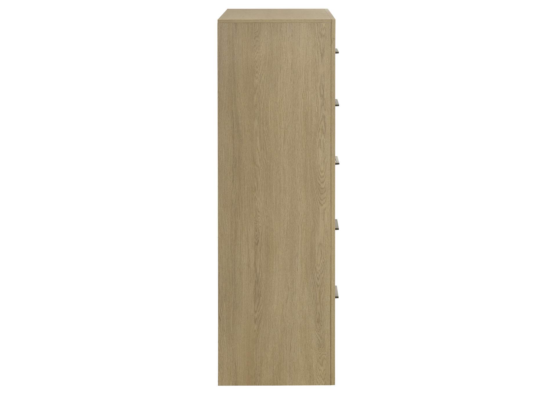 Hendricks 5-drawer Bedroom Chest of Drawers Light Oak image 10