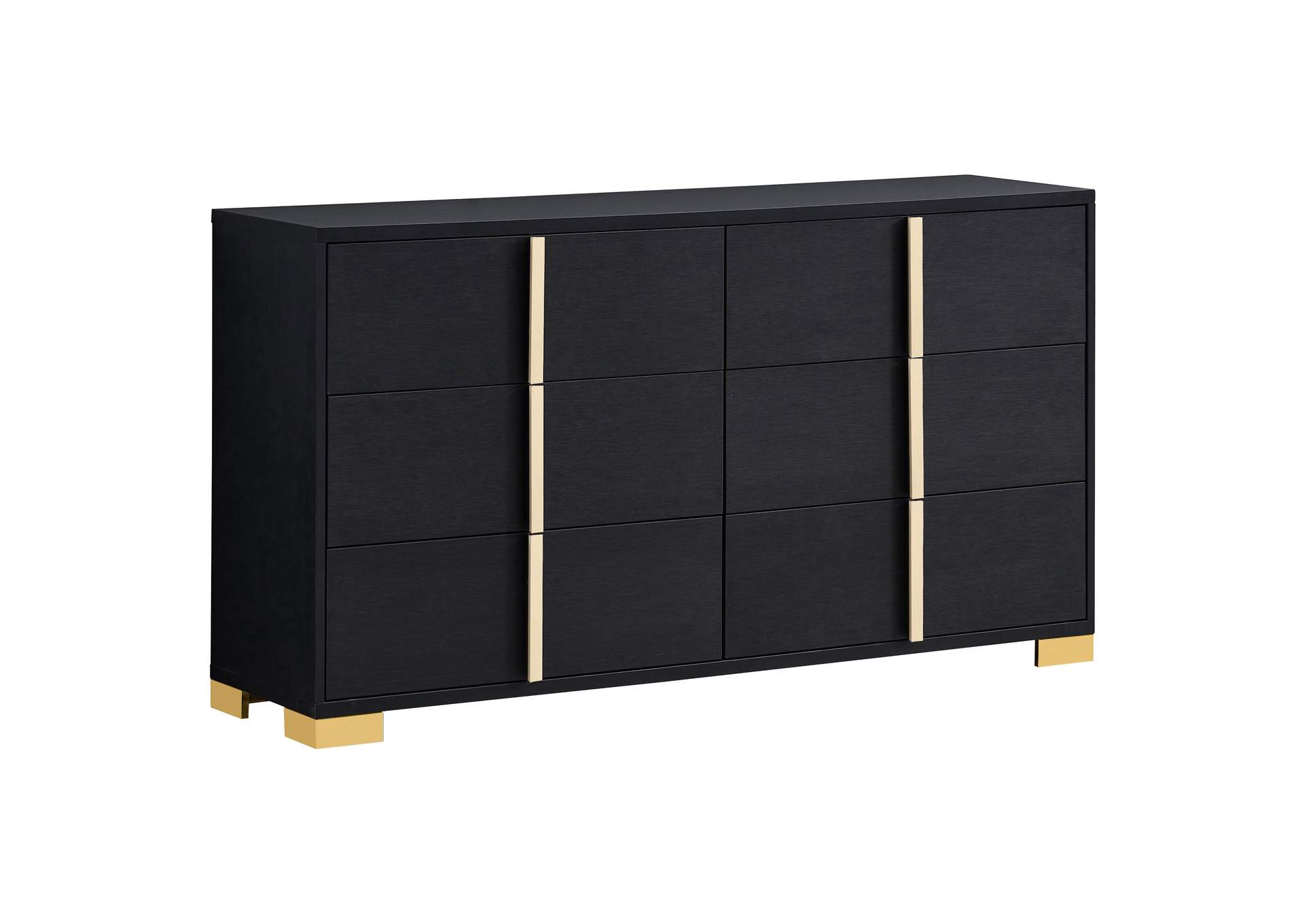 Marceline 4-piece Twin Bedroom Set Black
