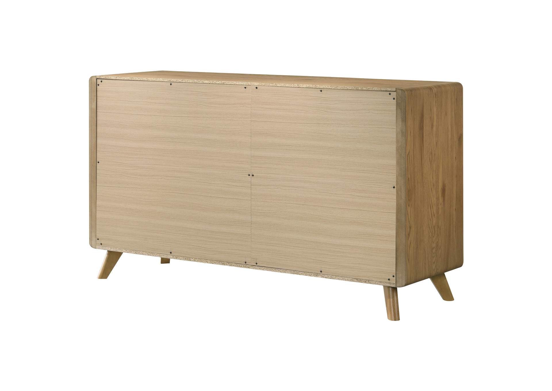 Bennett 6-drawer Bedroom Dresser Cabinet Light Oak image 9