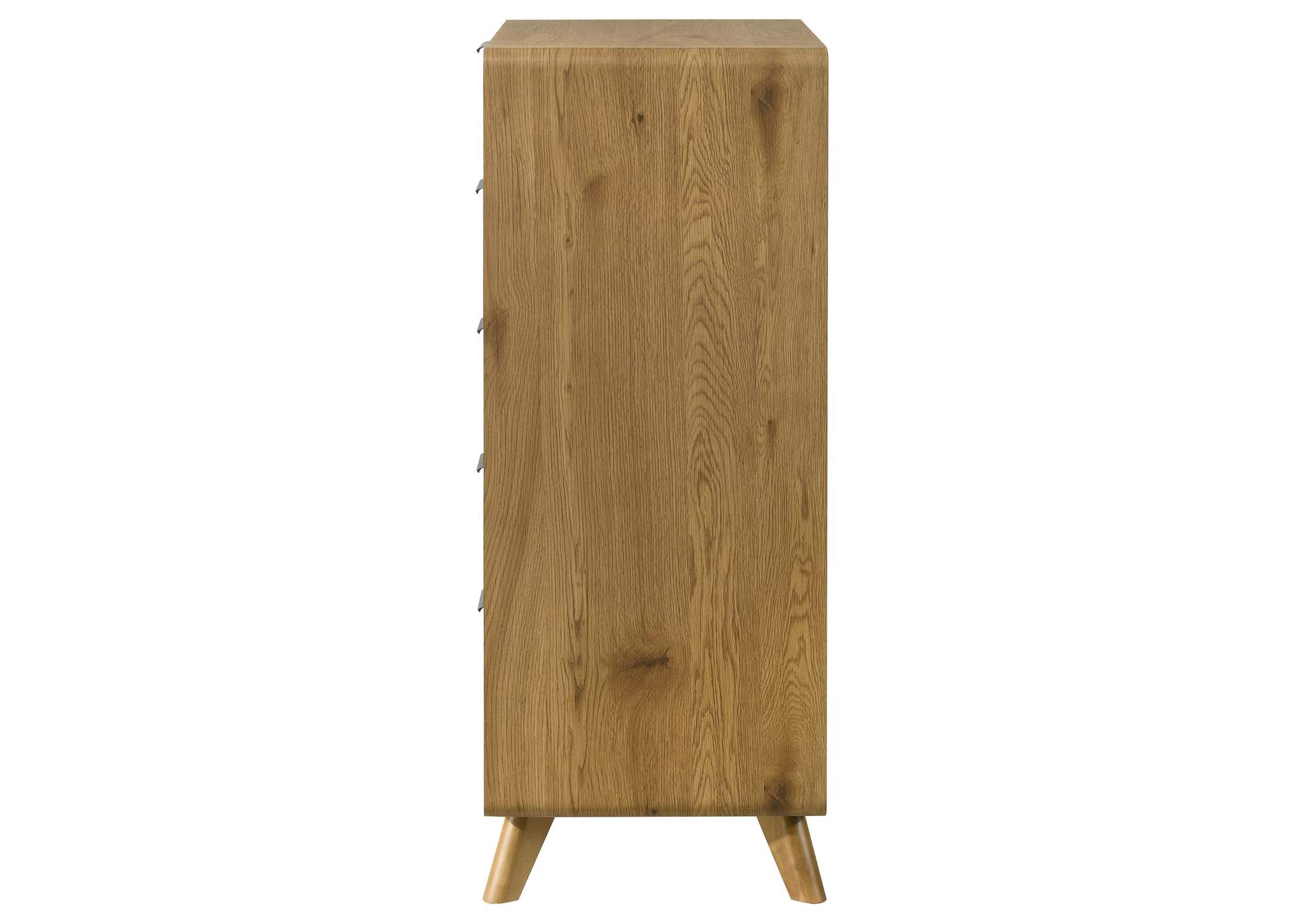 Bennett 5-drawer Bedroom Chest of Drawers Light Oak image 6