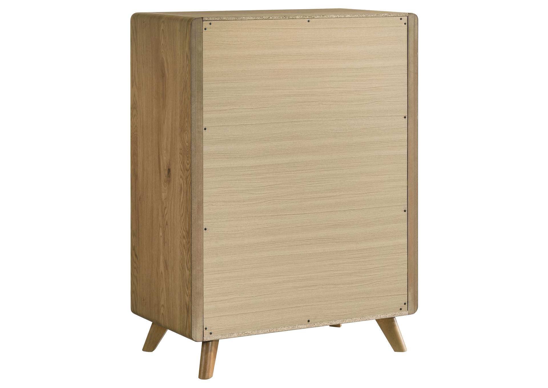 Bennett 5-drawer Bedroom Chest of Drawers Light Oak image 7