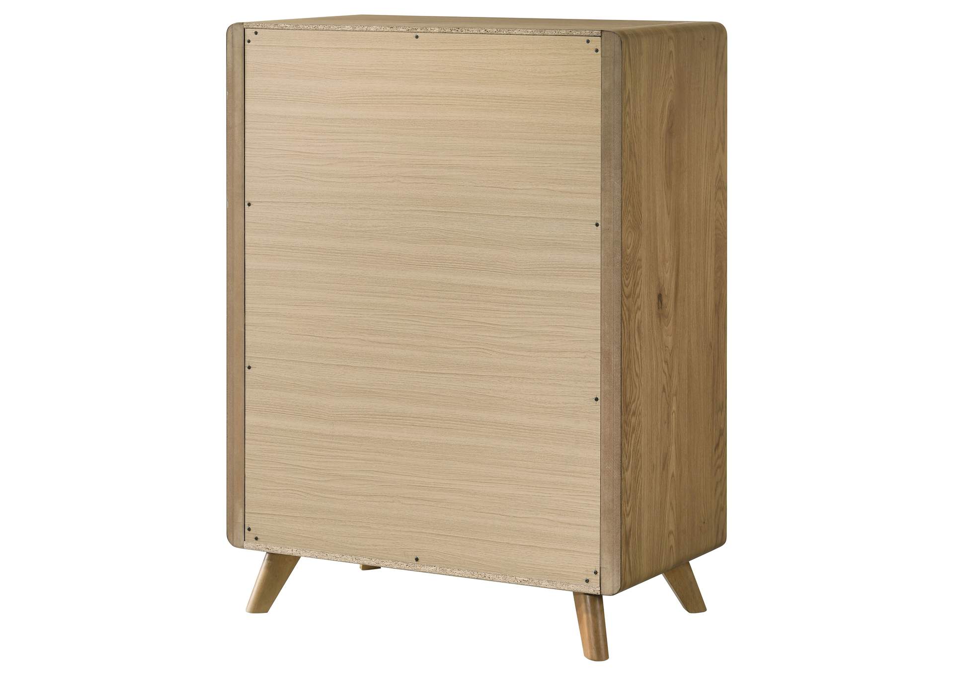 Bennett 5-drawer Bedroom Chest of Drawers Light Oak image 9