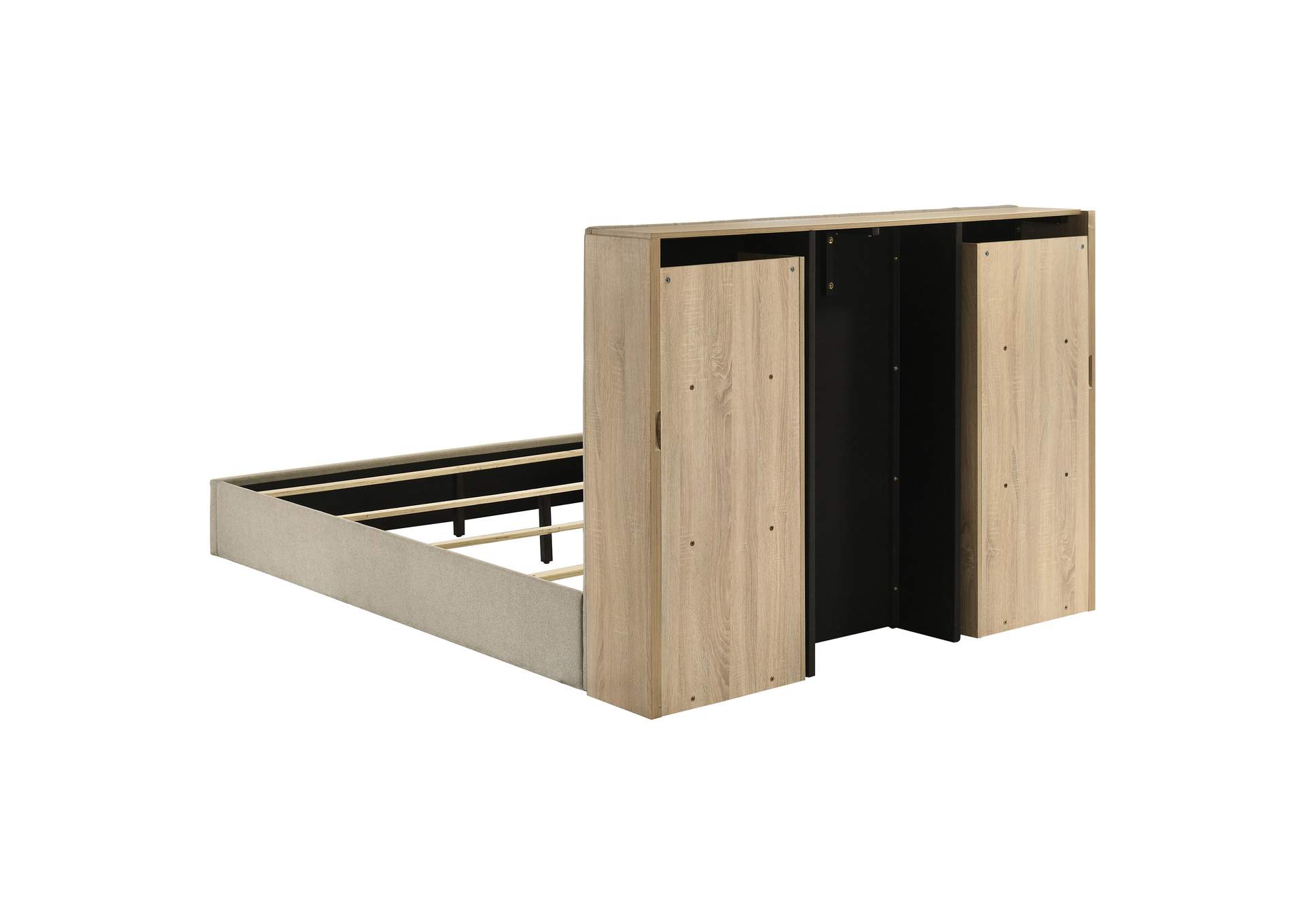 Arielle 4-piece Eastern King Bedroom Set Light Oak image 19