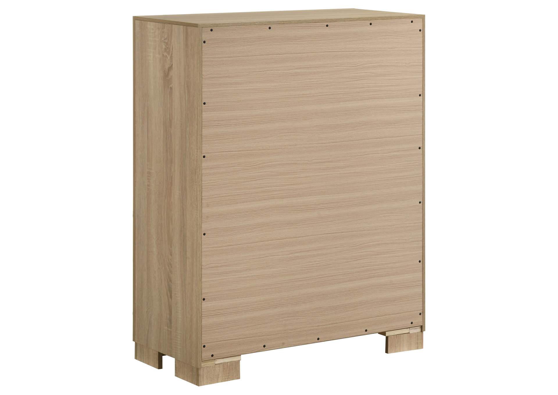 Arielle 5-piece Eastern King Bedroom Set Light Oak image 12