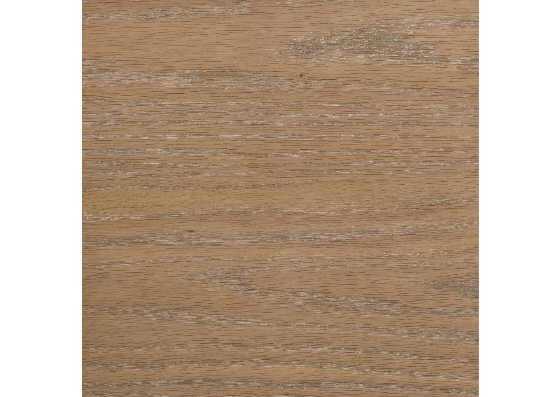 Leanne Eastern King LED Panel Bed Off White and Light Oak image 9