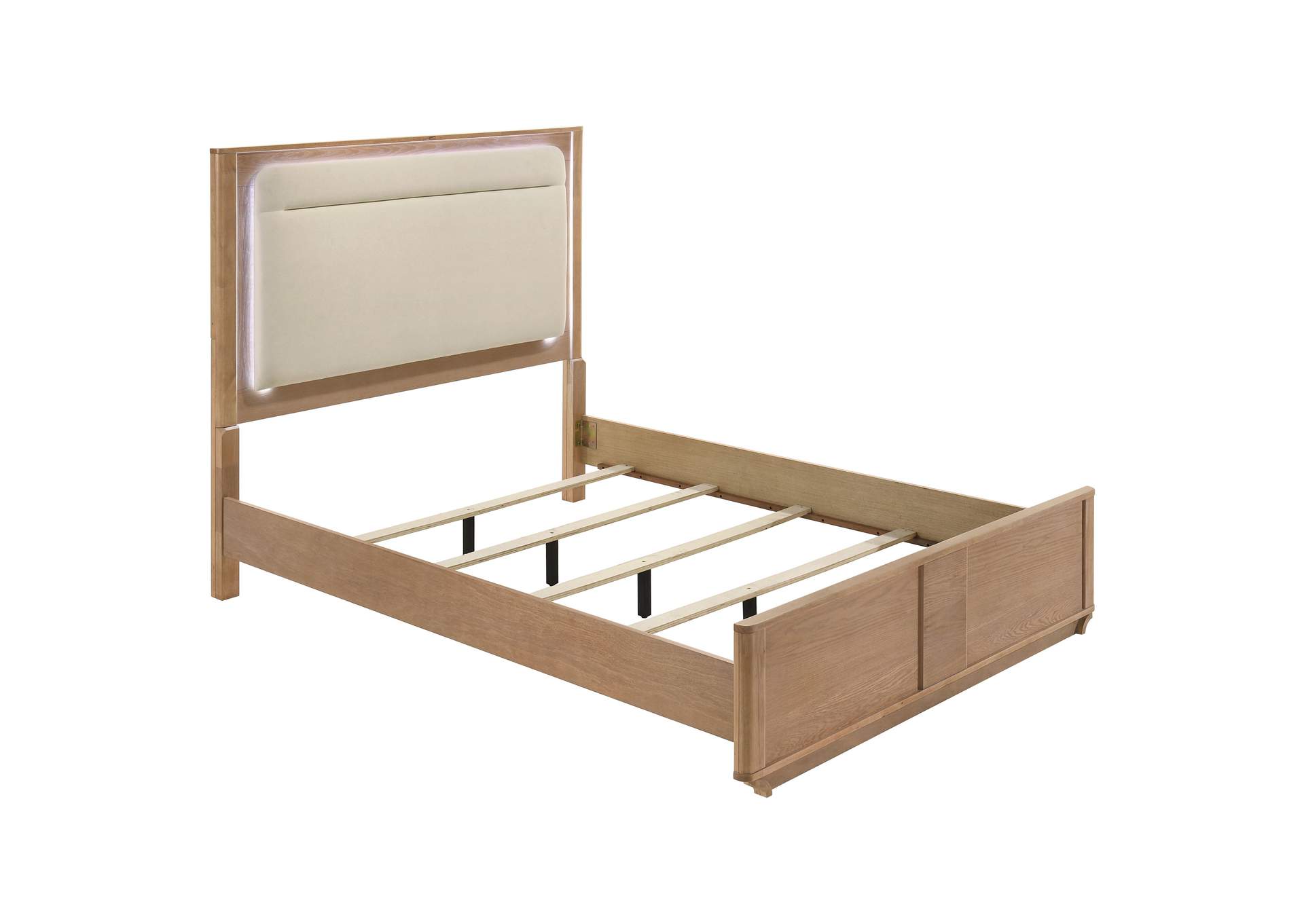 Leanne 4-piece Queen Bedroom Set Light Oak image 20