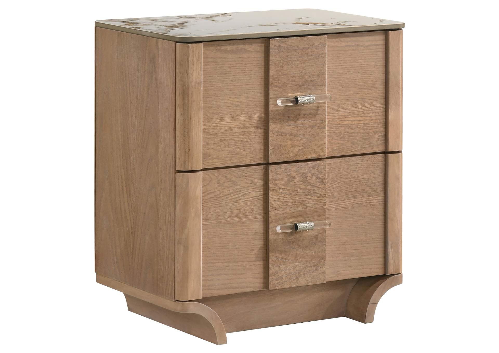 Leanne 4-piece Queen Bedroom Set Light Oak image 18