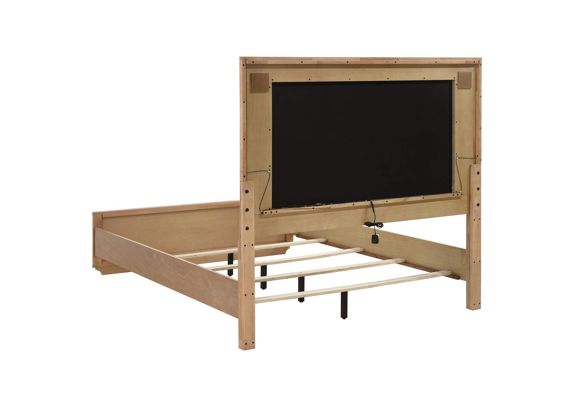 Leanne 5-piece Queen Bedroom Set Light Oak image 19