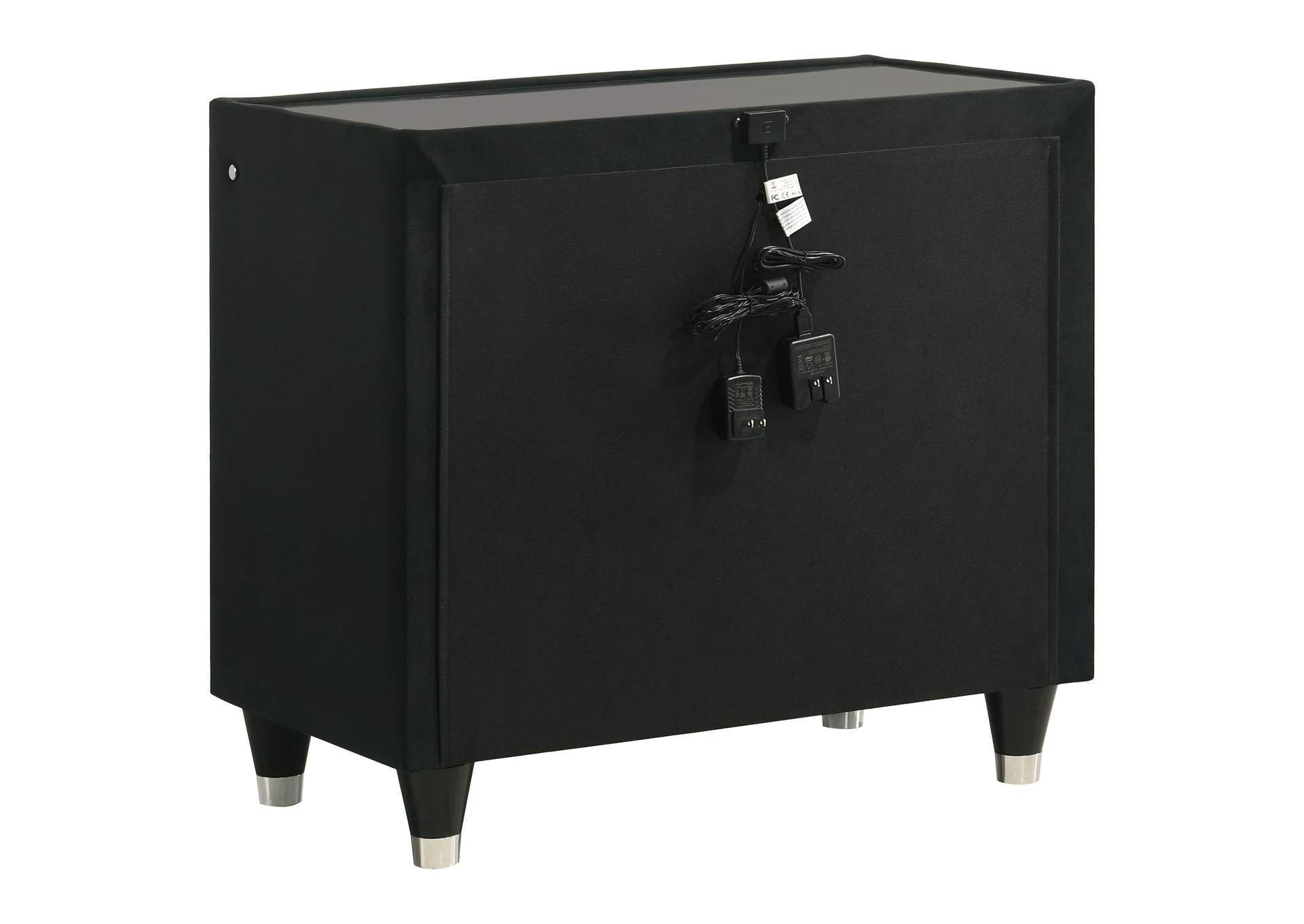 Lorient 4-piece California King Bedroom Set Black image 17