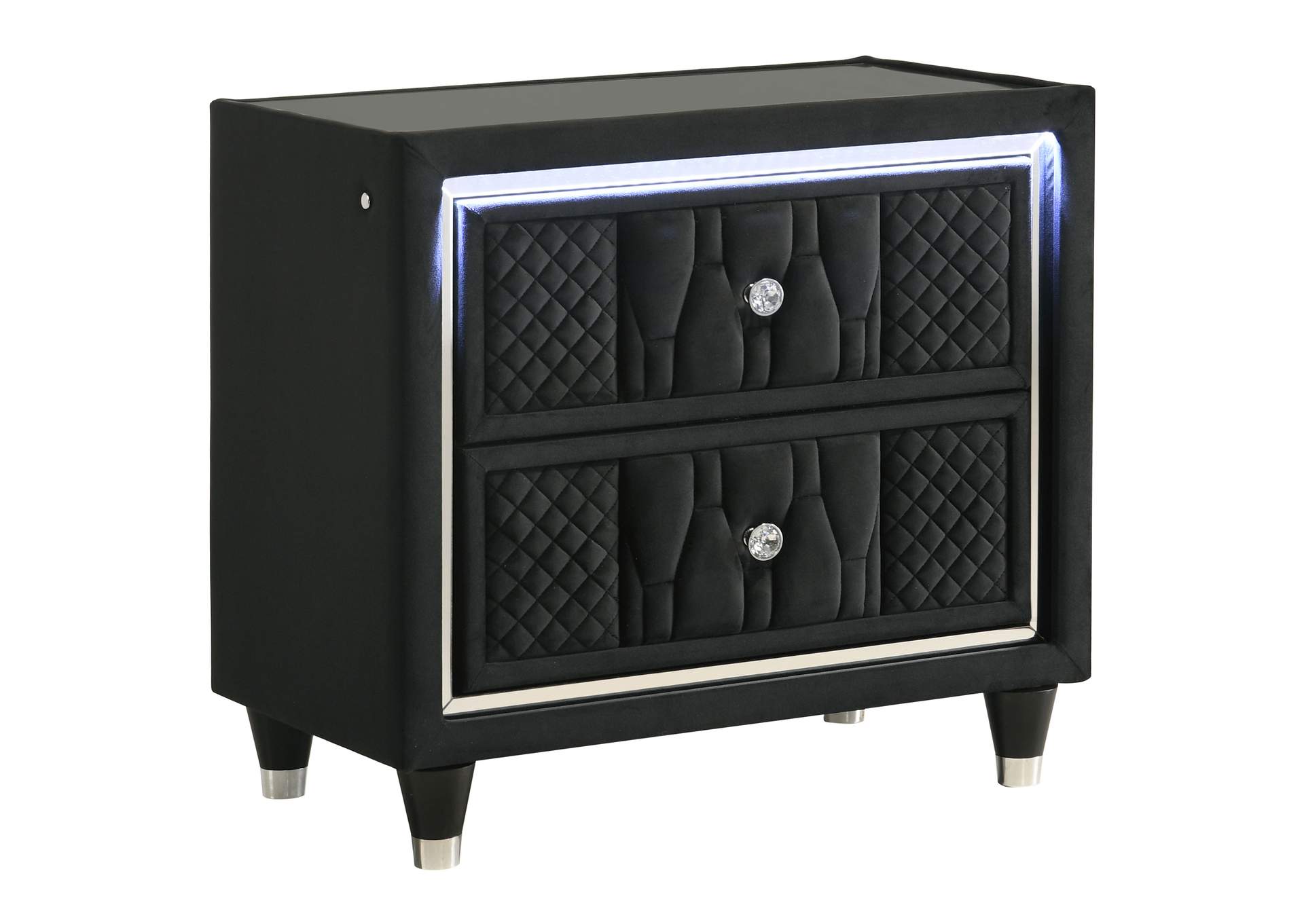 Lorient 4-piece California King Bedroom Set Black image 18
