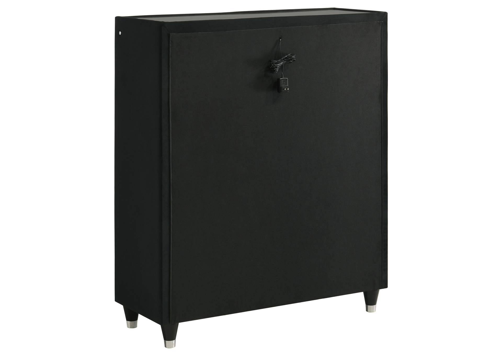 Lorient 5-piece California King Bedroom Set Black image 12