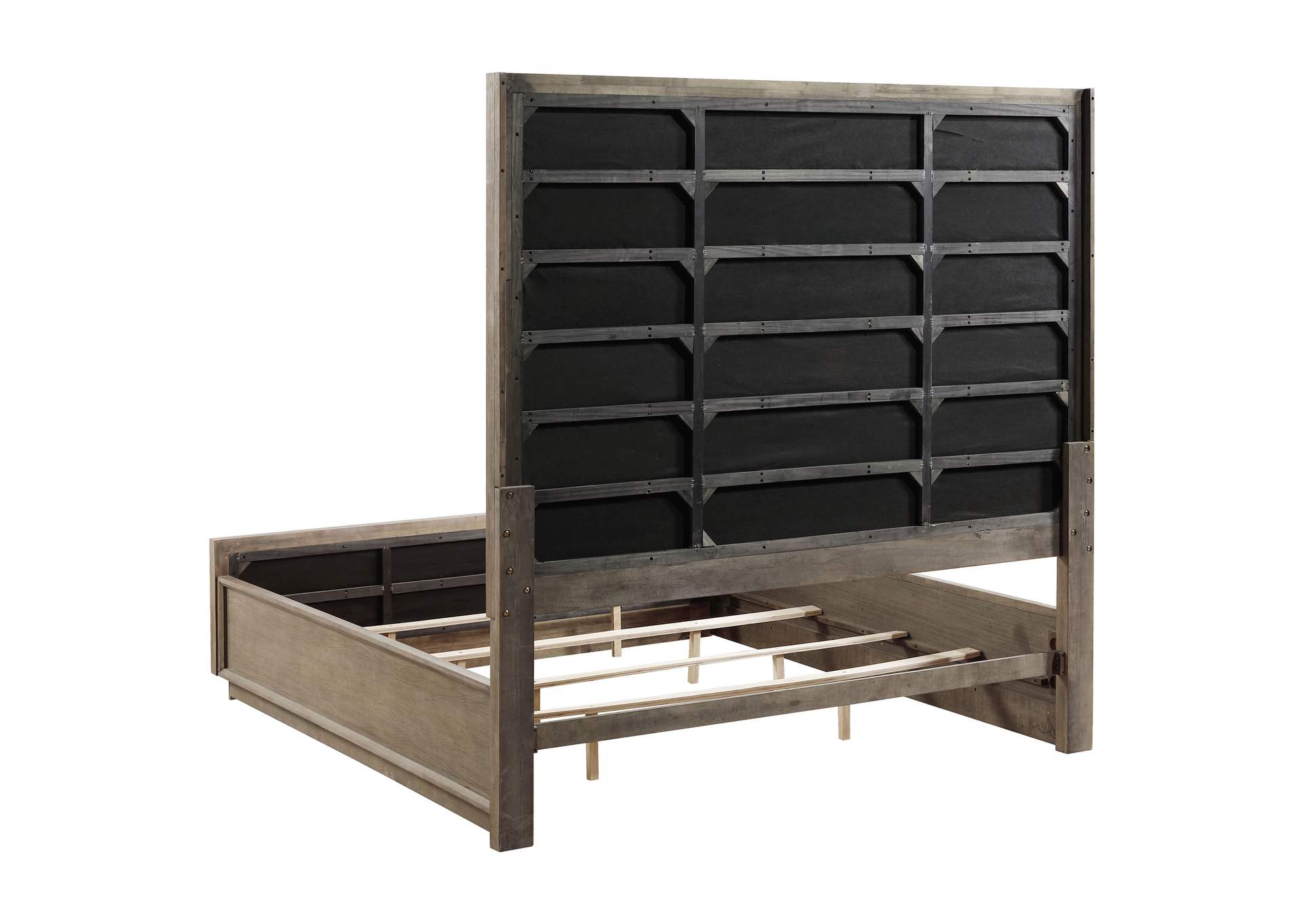 Durango 4-piece Eastern King Bedroom Set Washed Oak