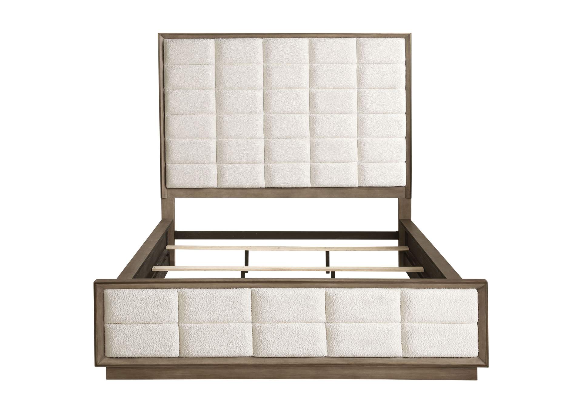 Durango 77-inch California King Panel Bed Washed Oak