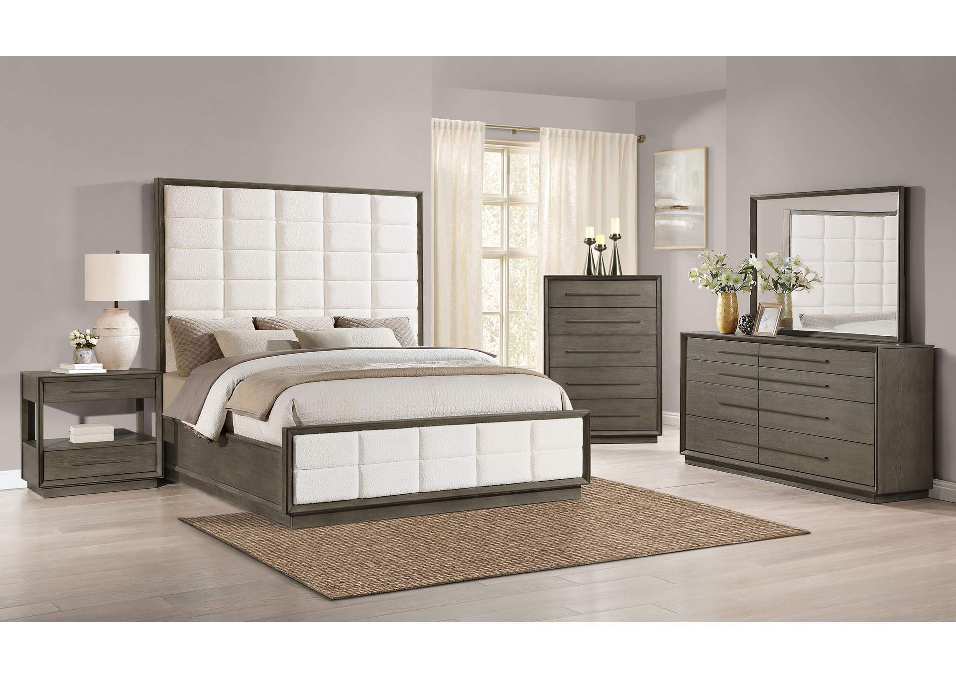 Durango 8-drawer Dresser and Mirror Taupe Oak image 15