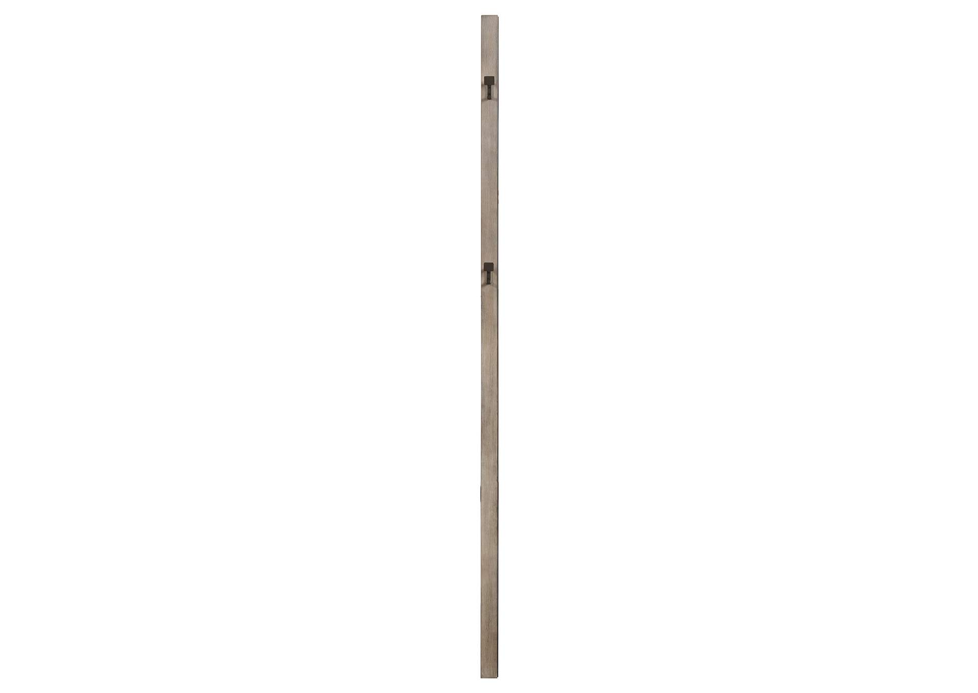 Durango 80-inch Standing Floor Mirror Washed Oak