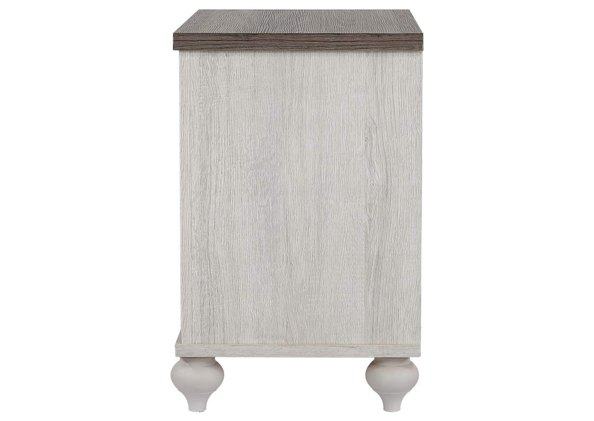 Stillwood 2drawer Nightstand Vintage Linen
