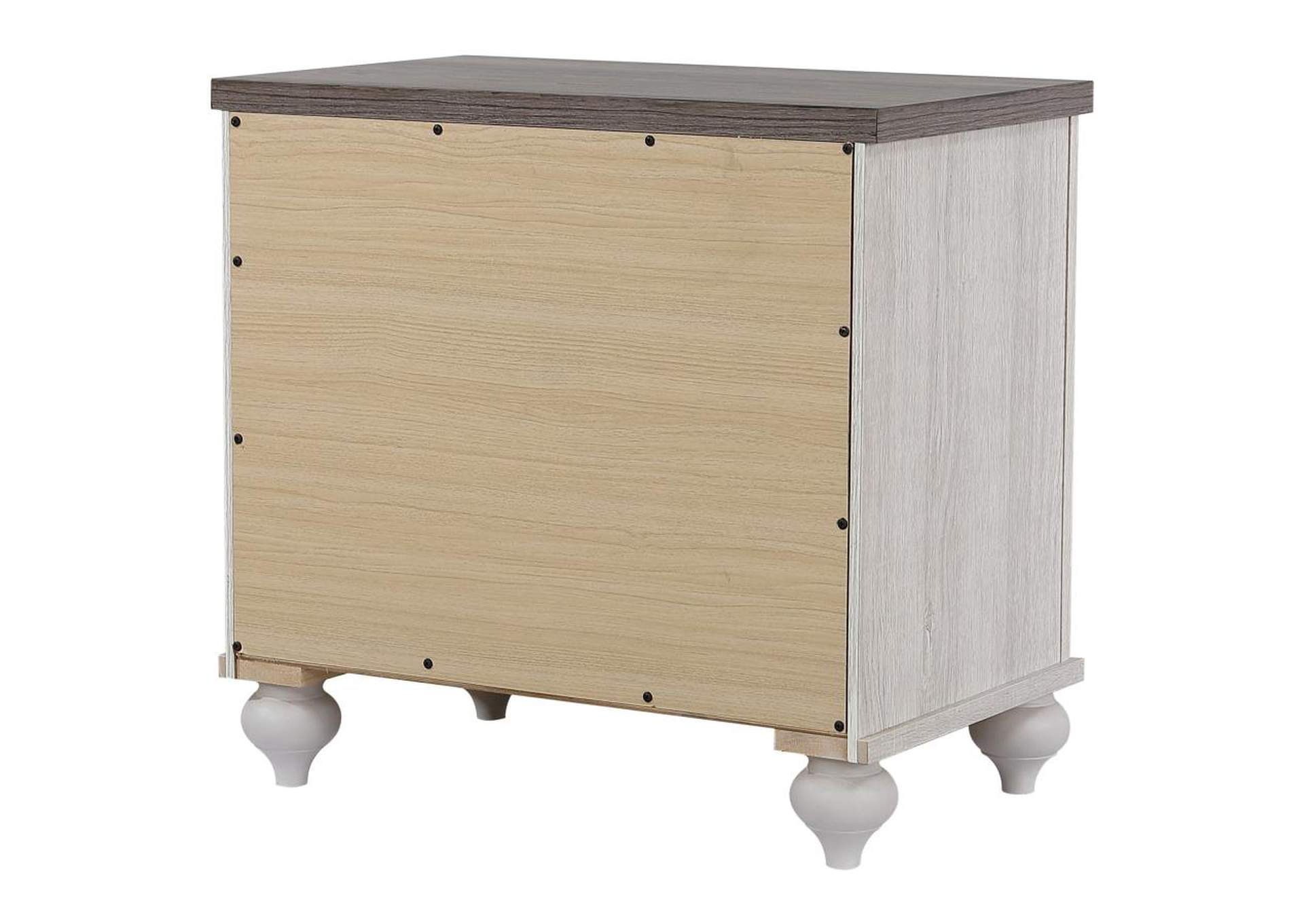 Stillwood 2drawer Nightstand Vintage Linen