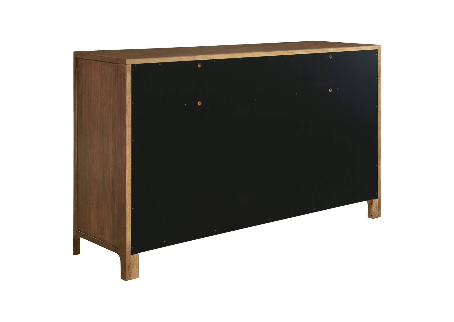Maderia 4-piece California King Bedroom Set Walnut