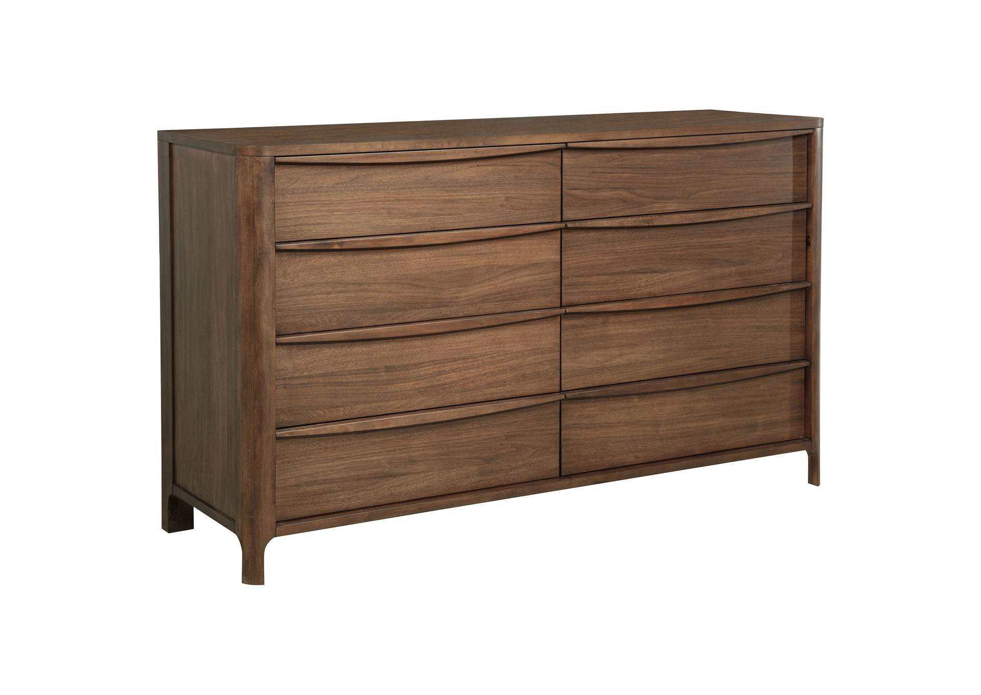 Maderia 5-piece Queen Bedroom Set Walnut
