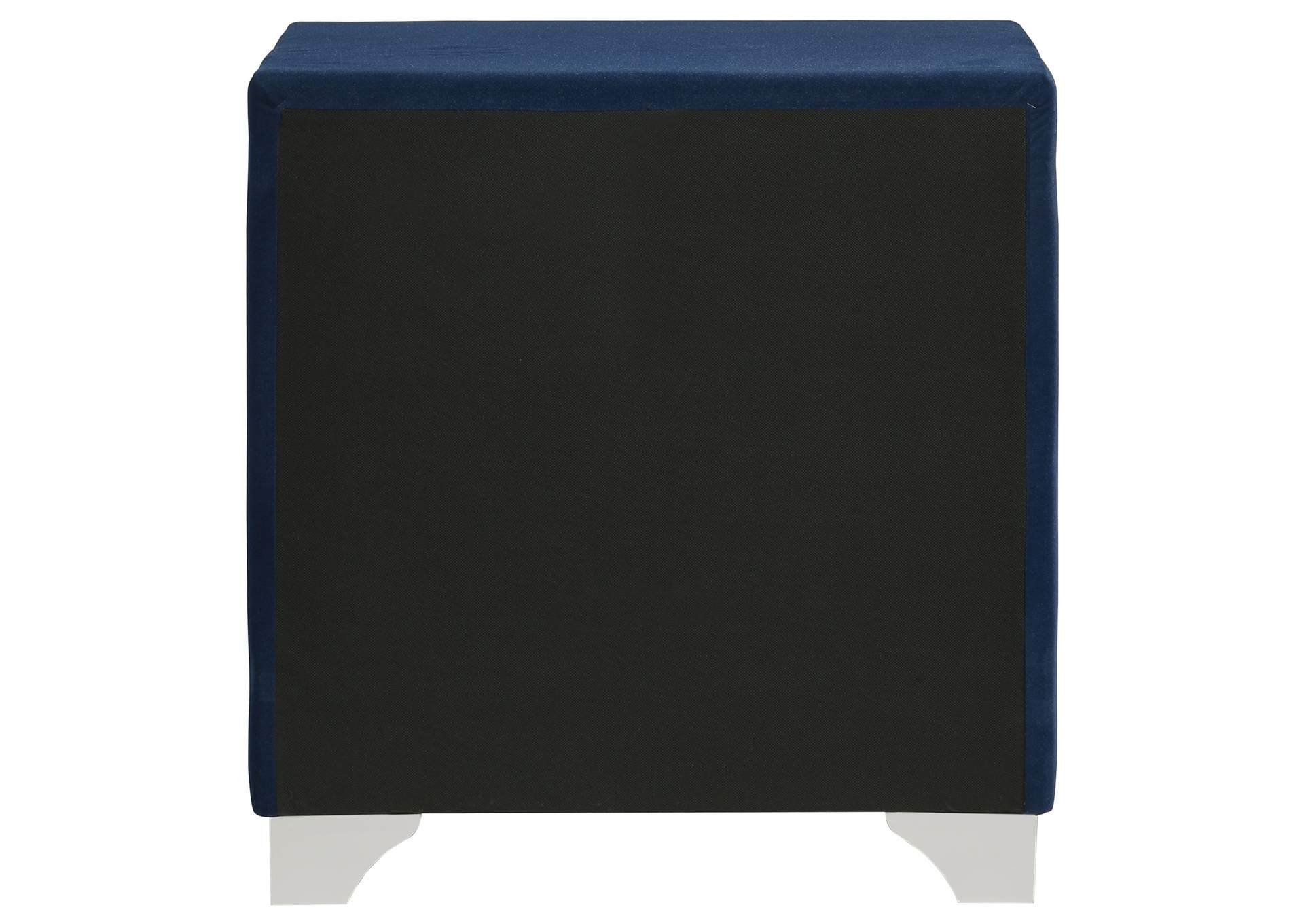 Melody Upholstered 2-drawer Nightstand Pacific Blue image 8